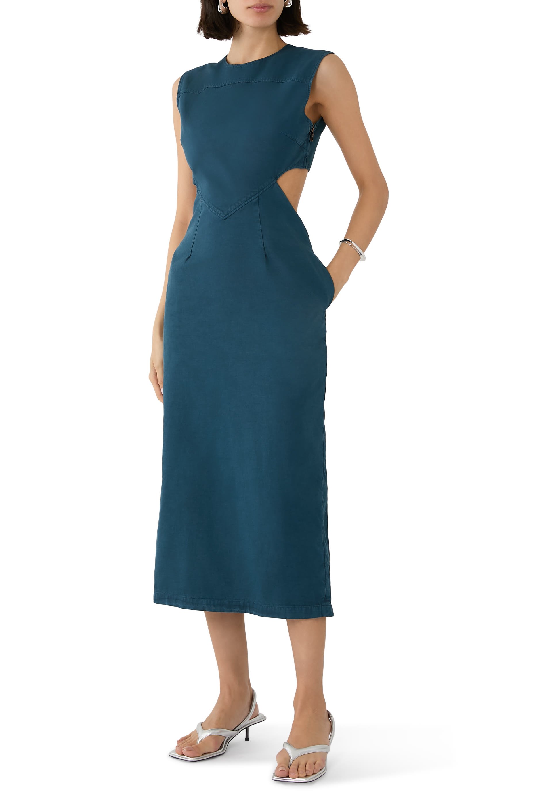 فستان فينكس جبردين مضبوغ