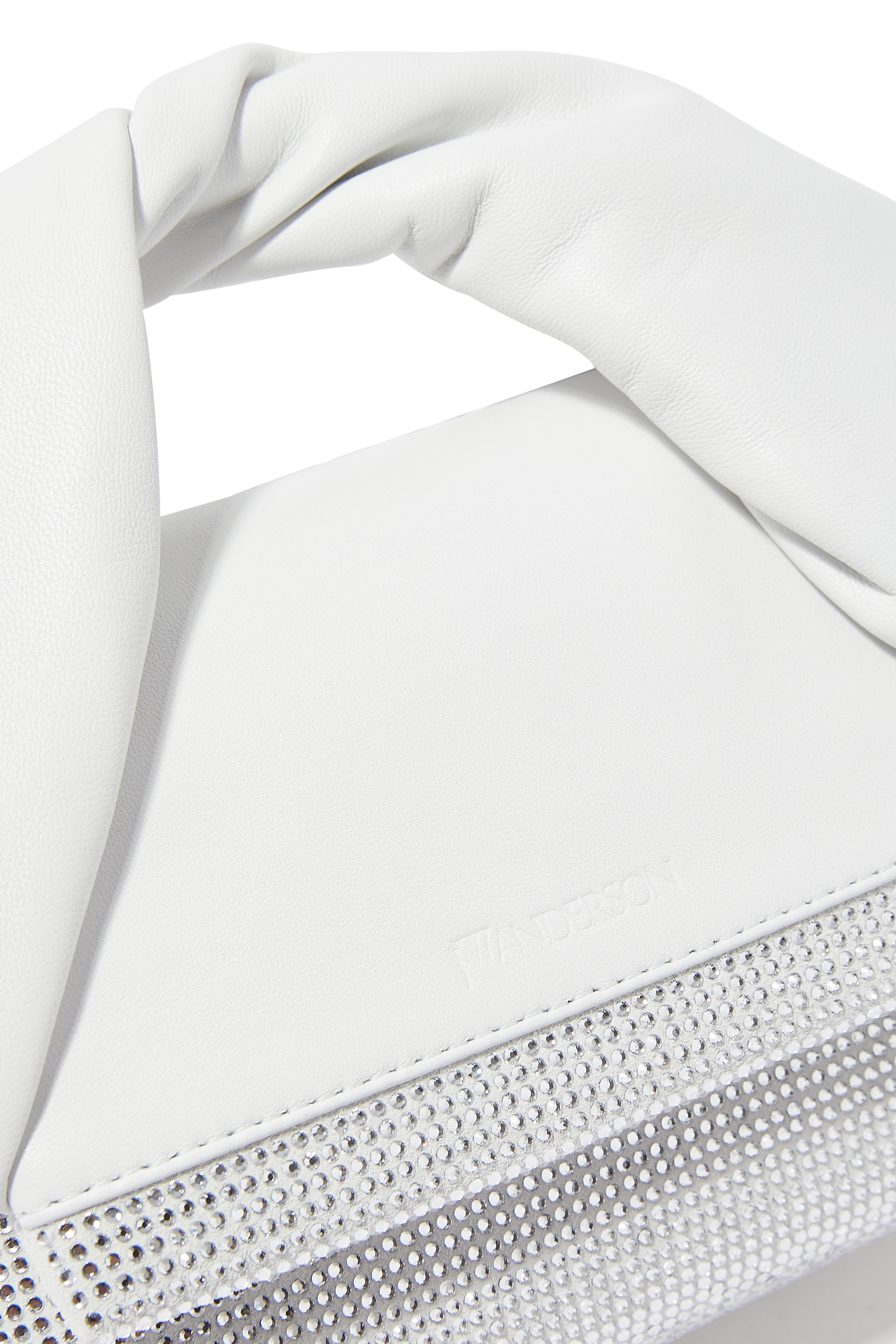 حقيبة تويستر صغيرة مرصعة بالكريستال