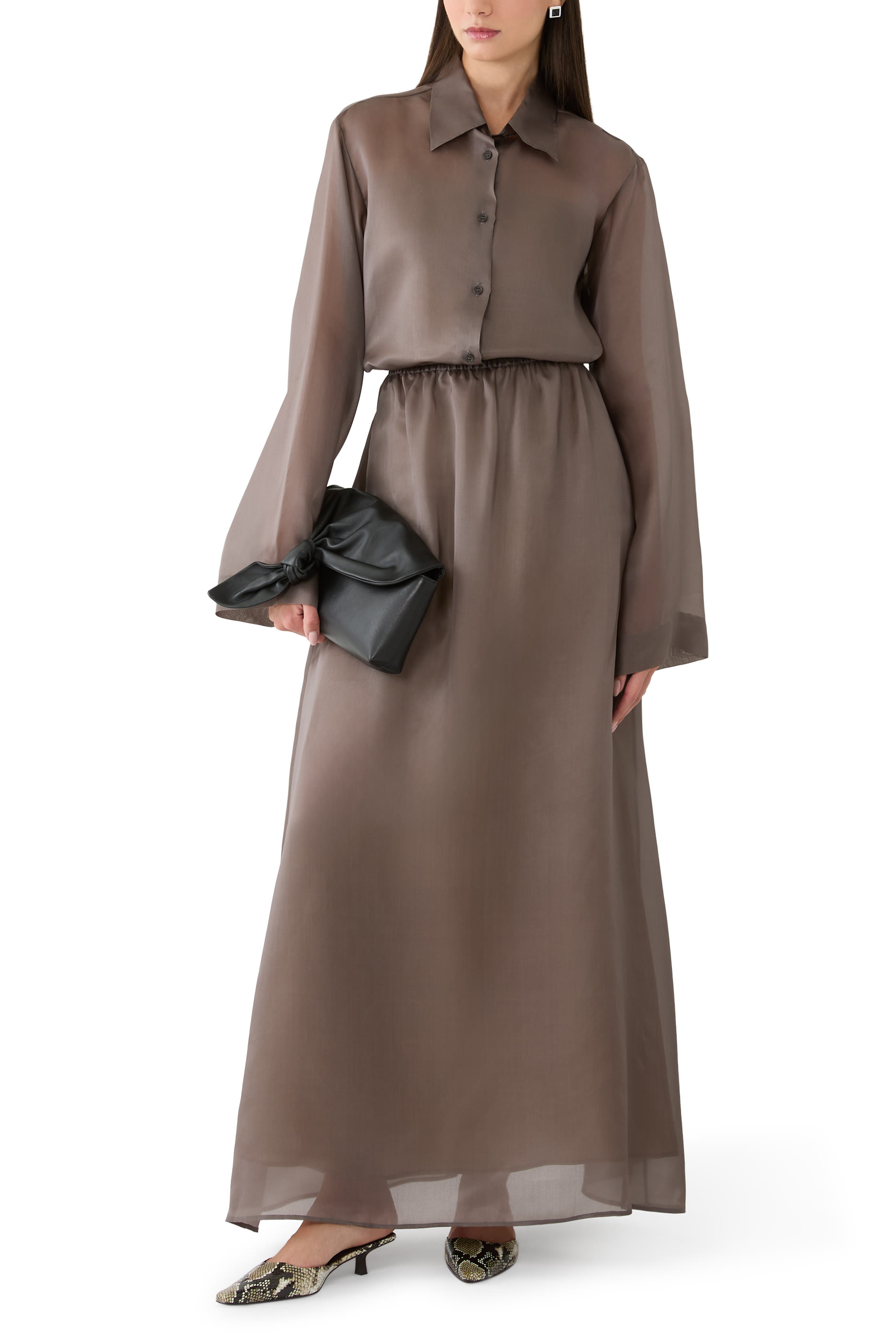 تنورة لاني بطبقة داخلية