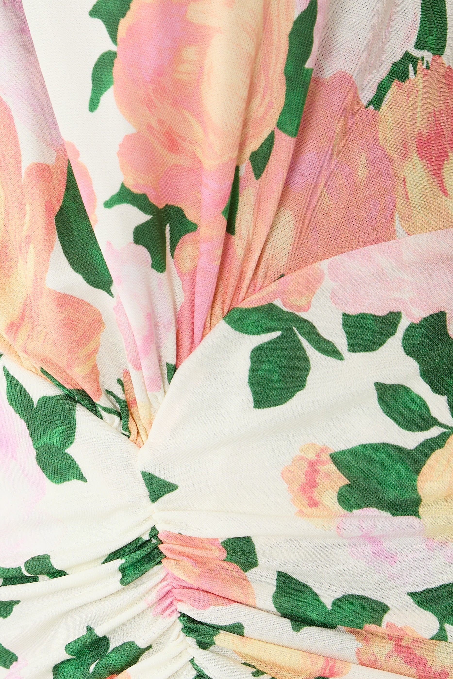 فستان قصير كريب جيرسيه