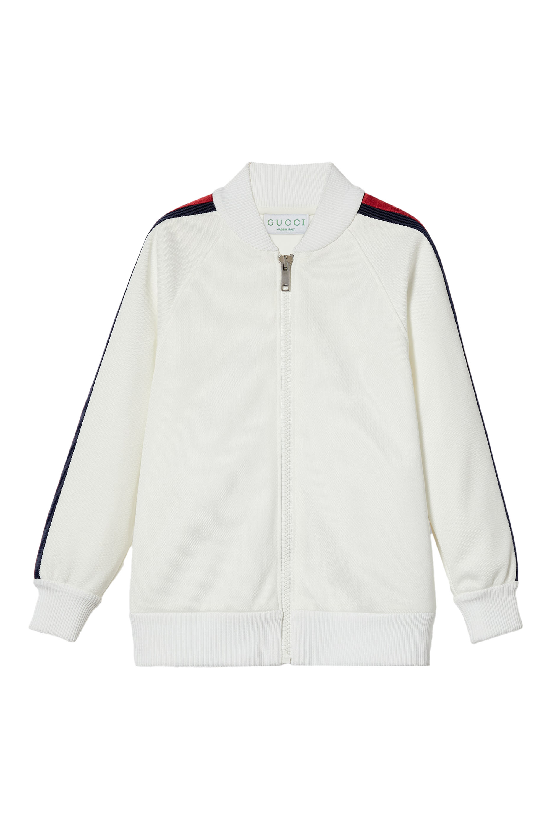 جاكيت مزين بشريط ويب جيرسيه للاطفال