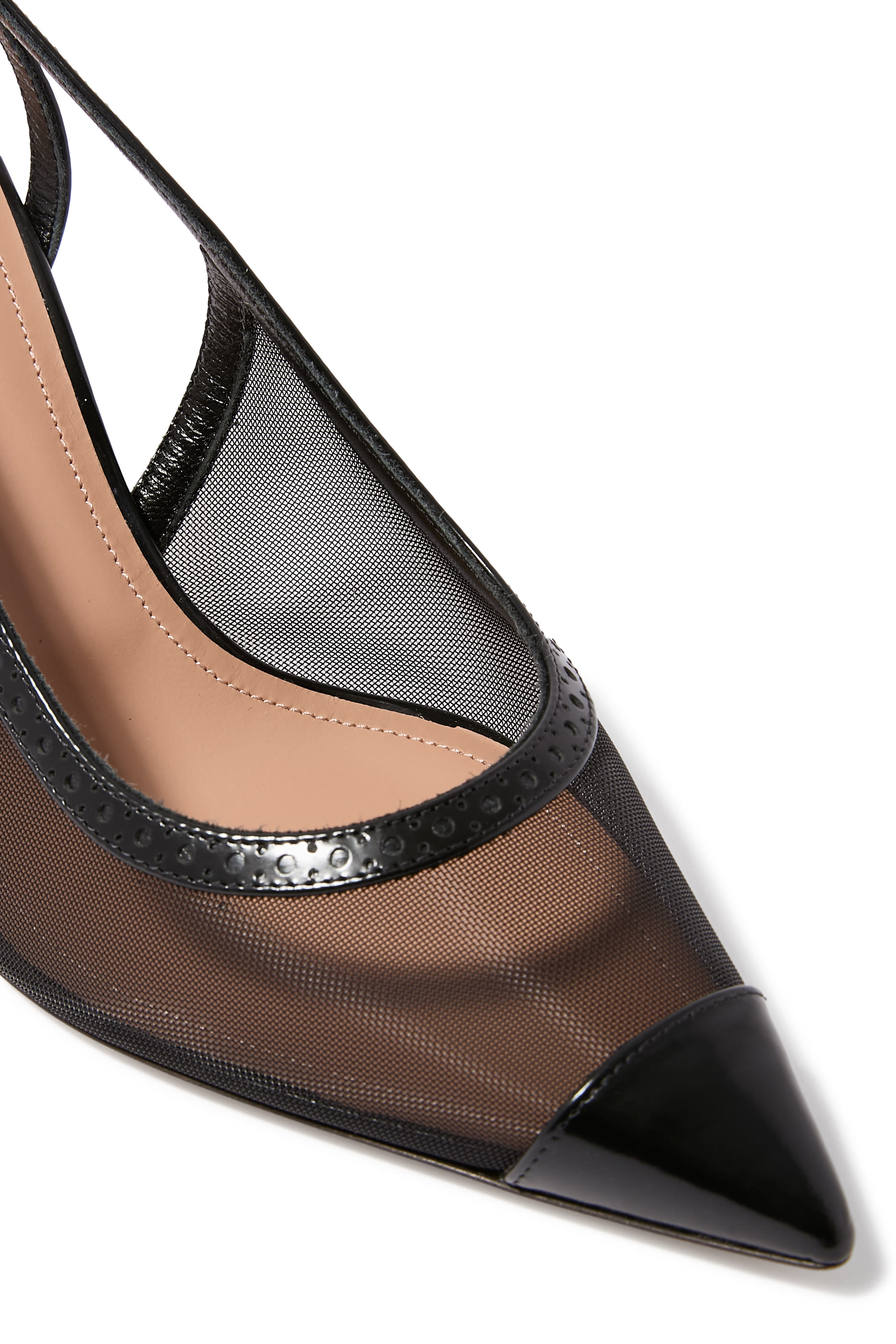 حذاء كلاسيكي أوبري 70 بسير خلفي قماش شبكي