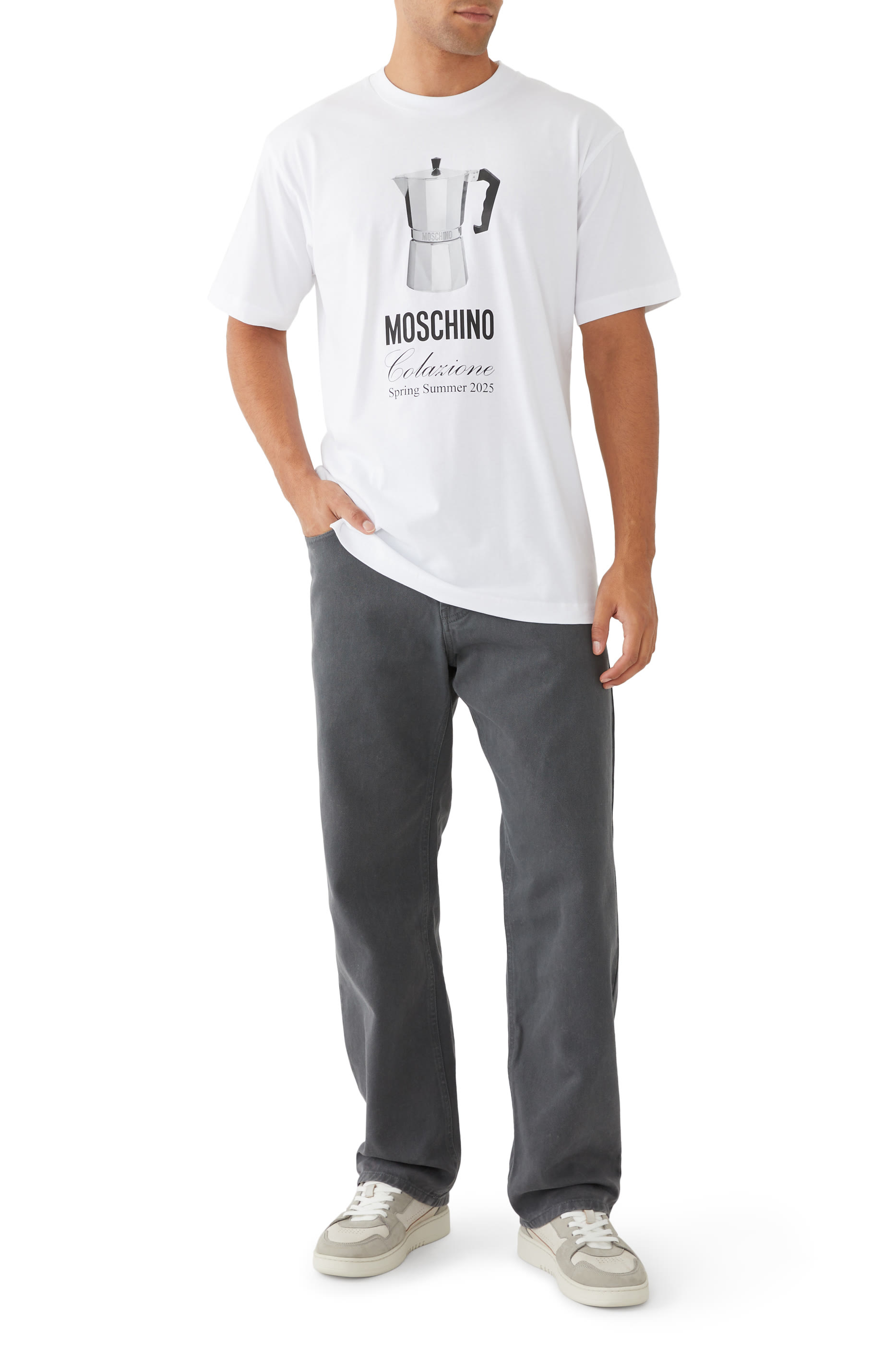 بنطال بقصة ساق مستقيمة