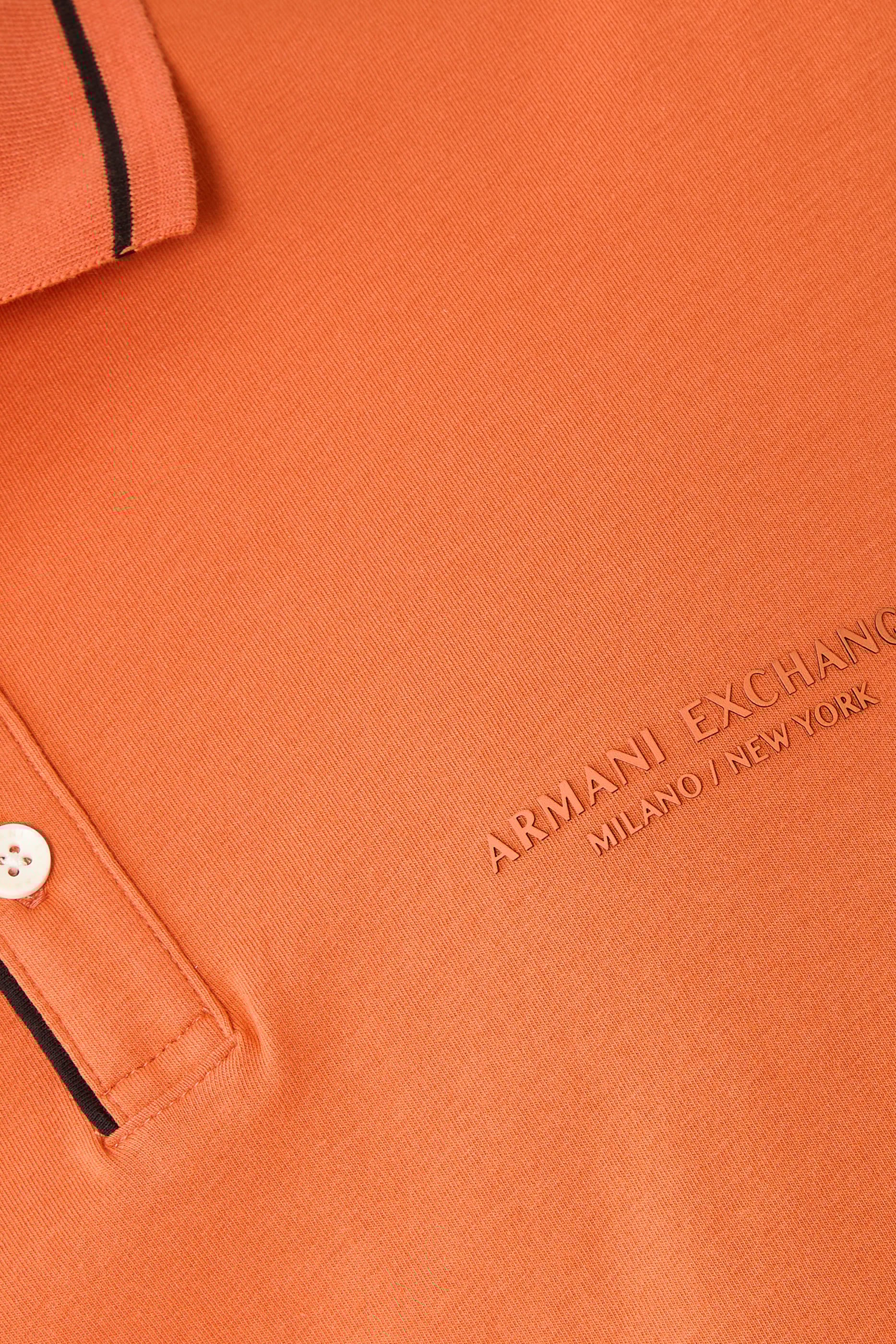 قميص بولو بقصة عادية جيرسيه مطاطي