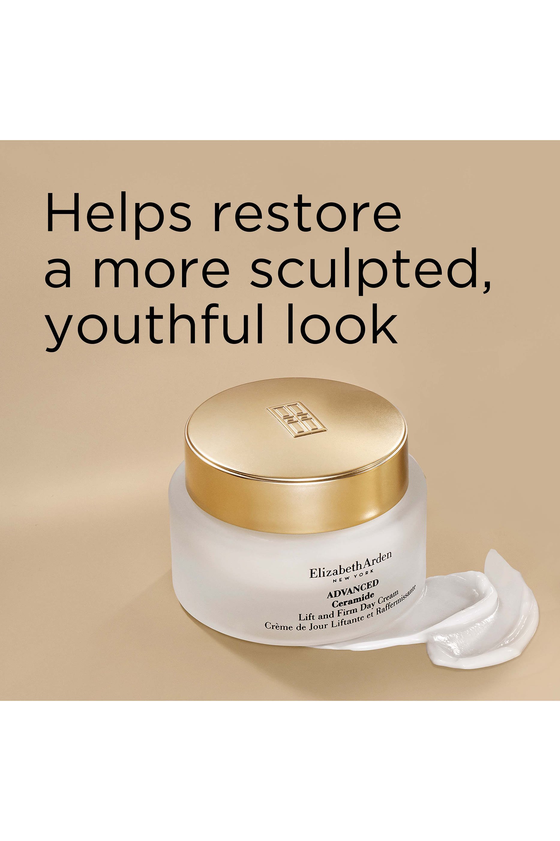 كريم نهاري بالسيراميد المتطور لشد البشرة