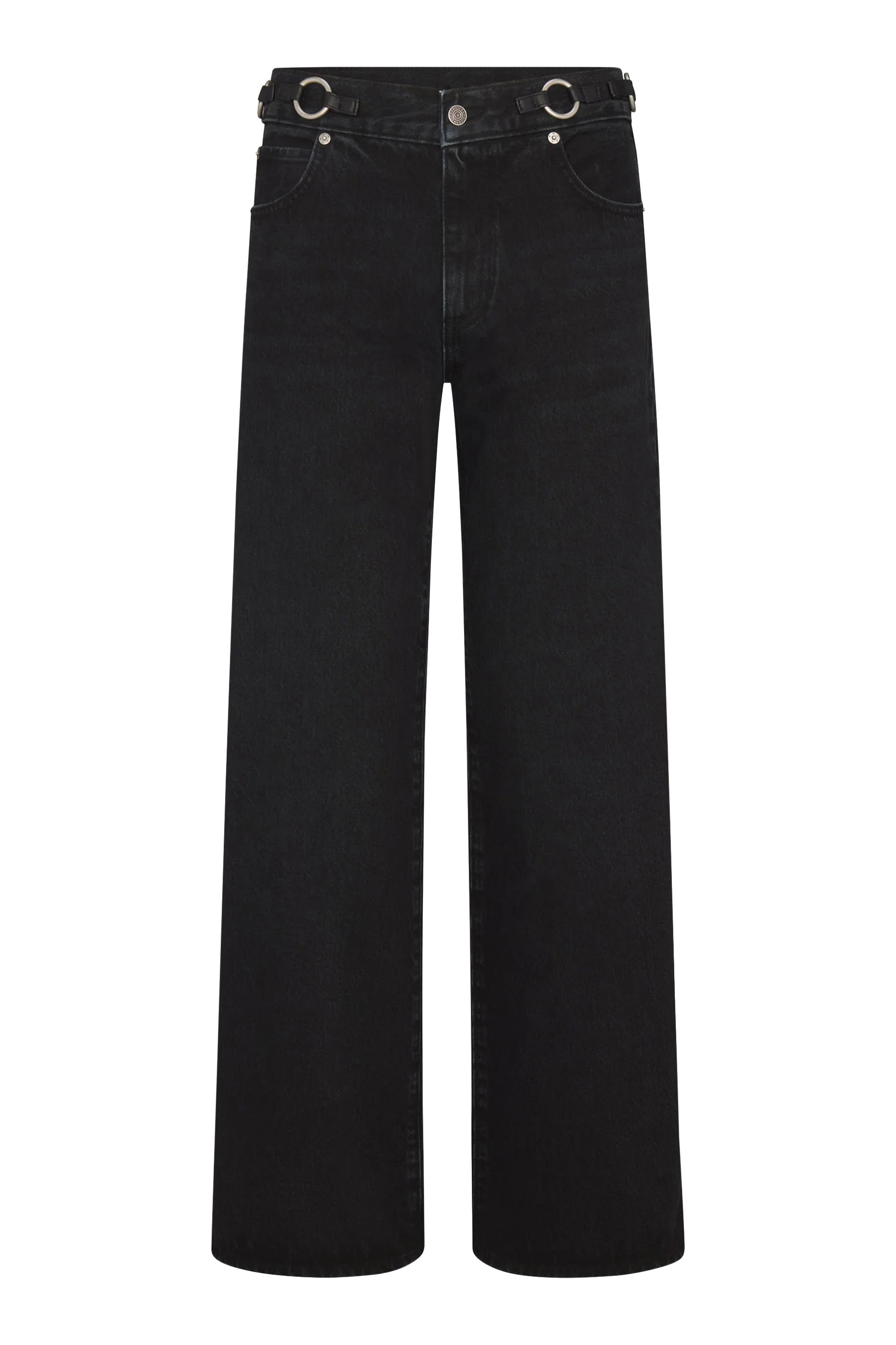 بنطال جينز سترول بحلي بتصميم حرف O