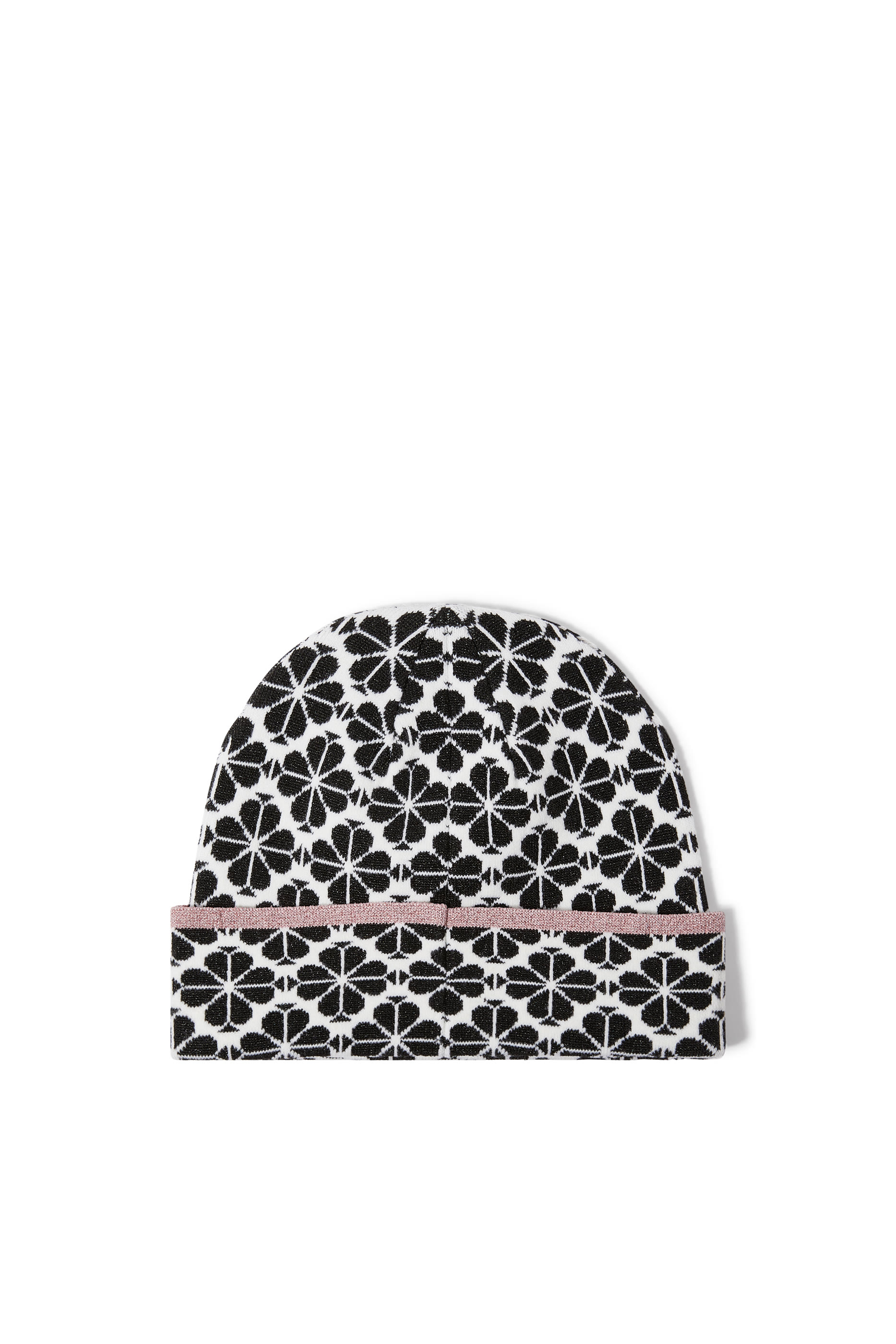 قبعة بيني سبايد مزينة بزخارف أزهار لامعة