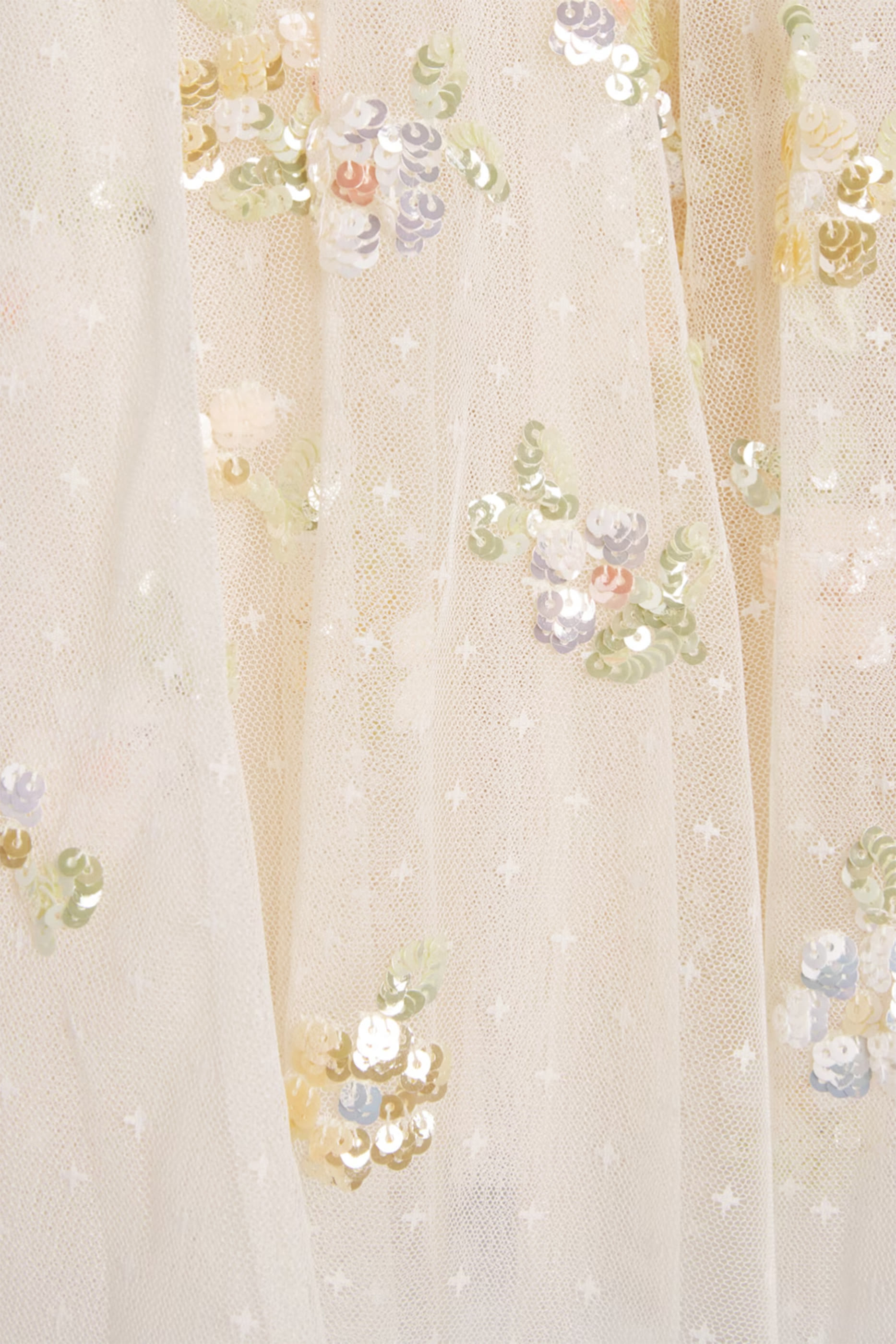 فستان فريزيا بكاب لامع للأطفال