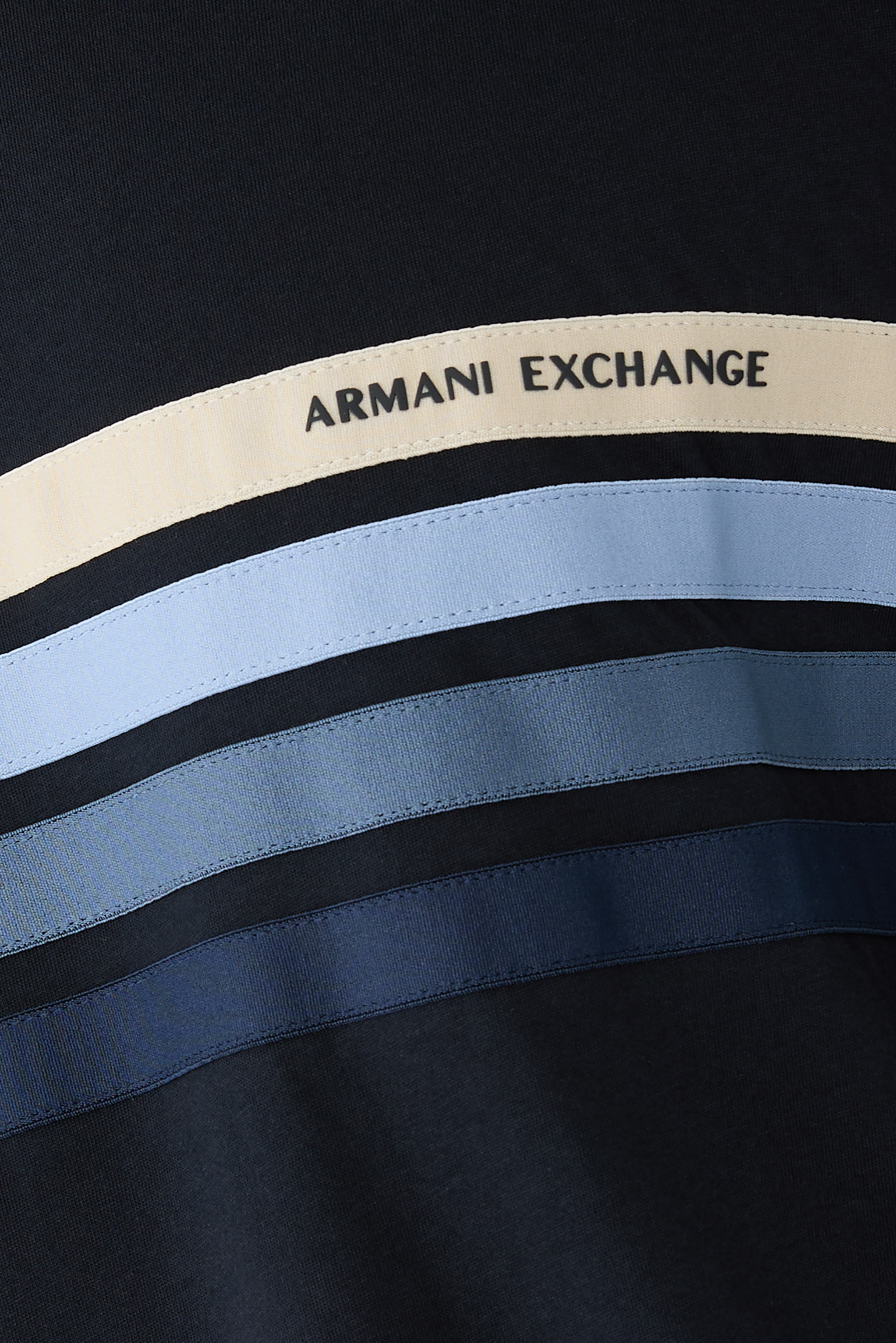 AX Logo Lined T-Shirt