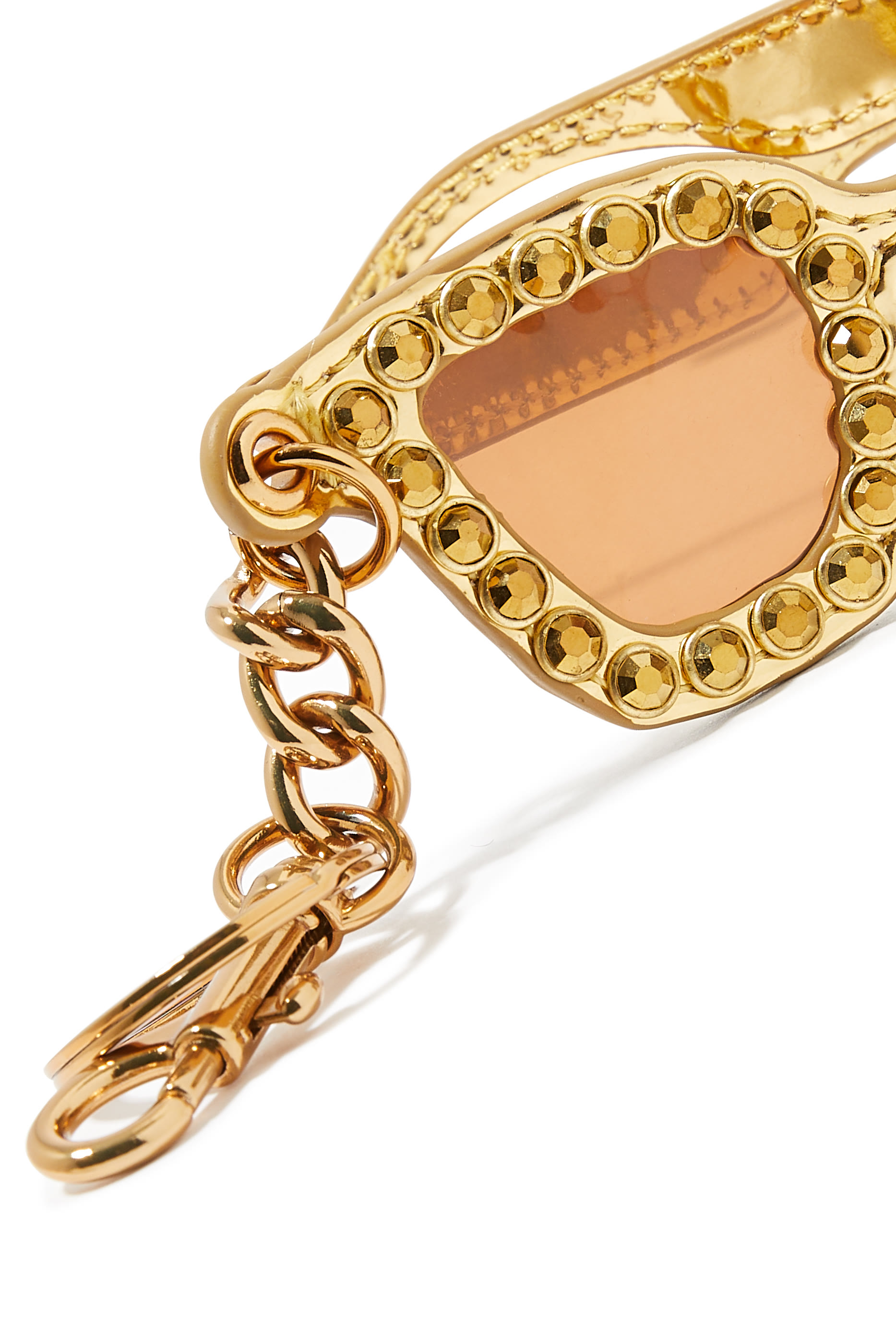 سلسلة مفاتيح بتصميم نظارة شمسية