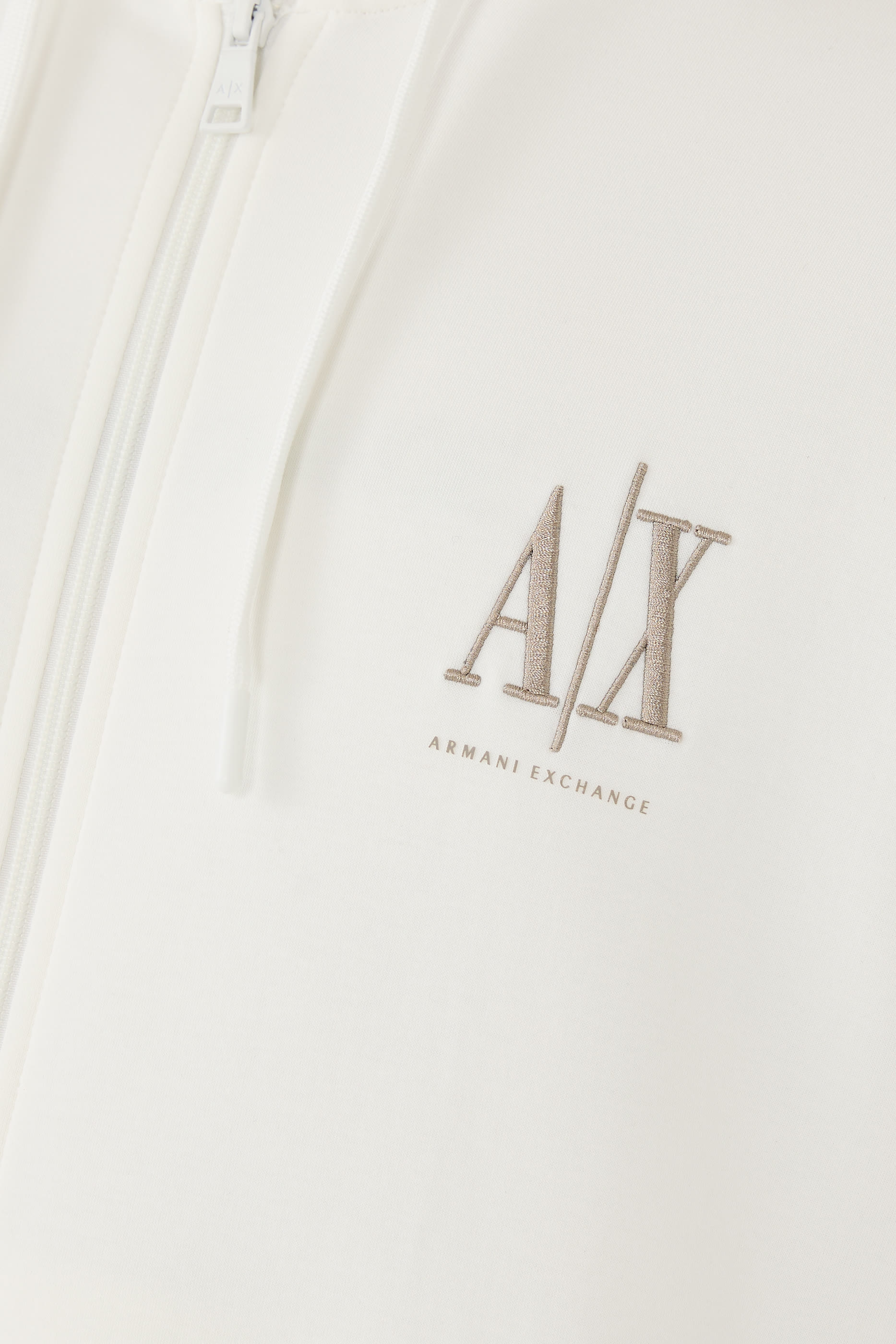 سويت شيرت بسحاب وشعار الماركة