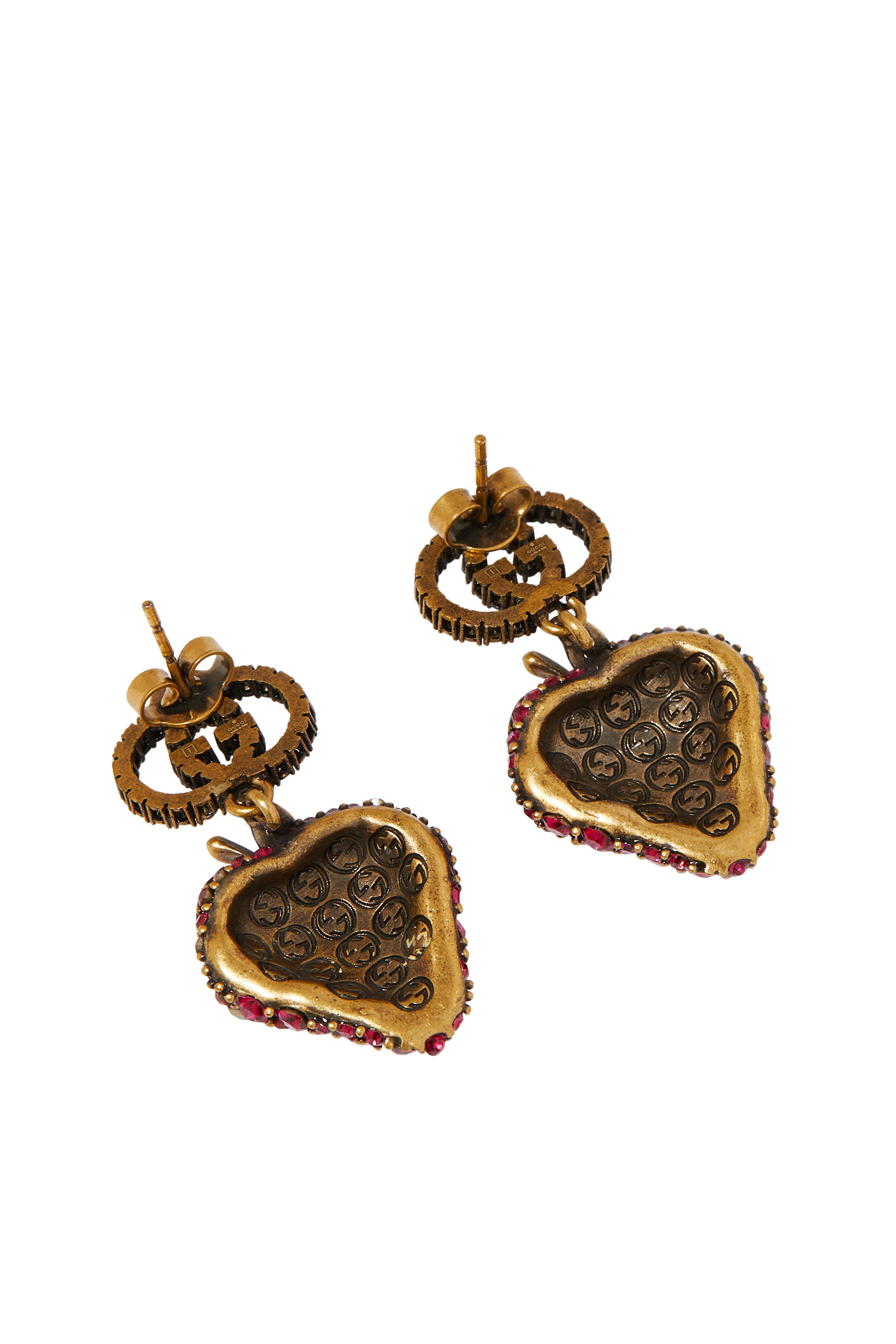 أقراط متدلية بتصميم فراولة