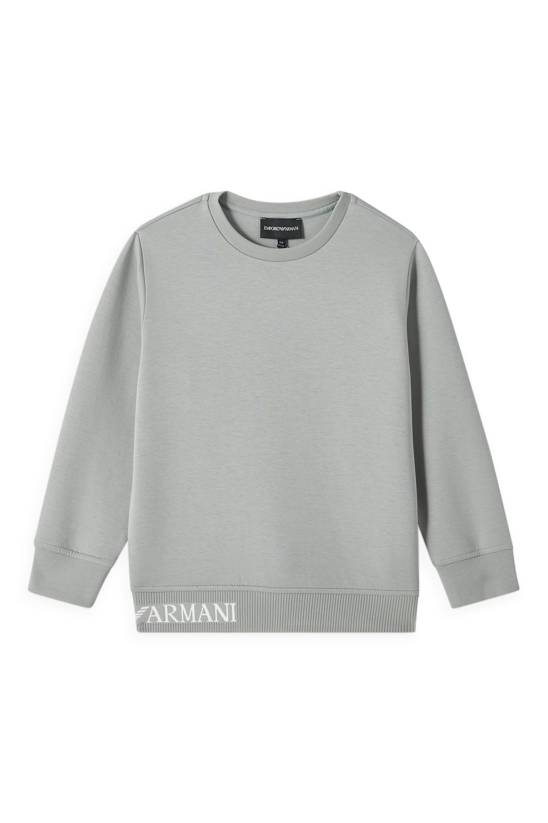 سويت شيرت بأحرف شعار الماركة للأطفال