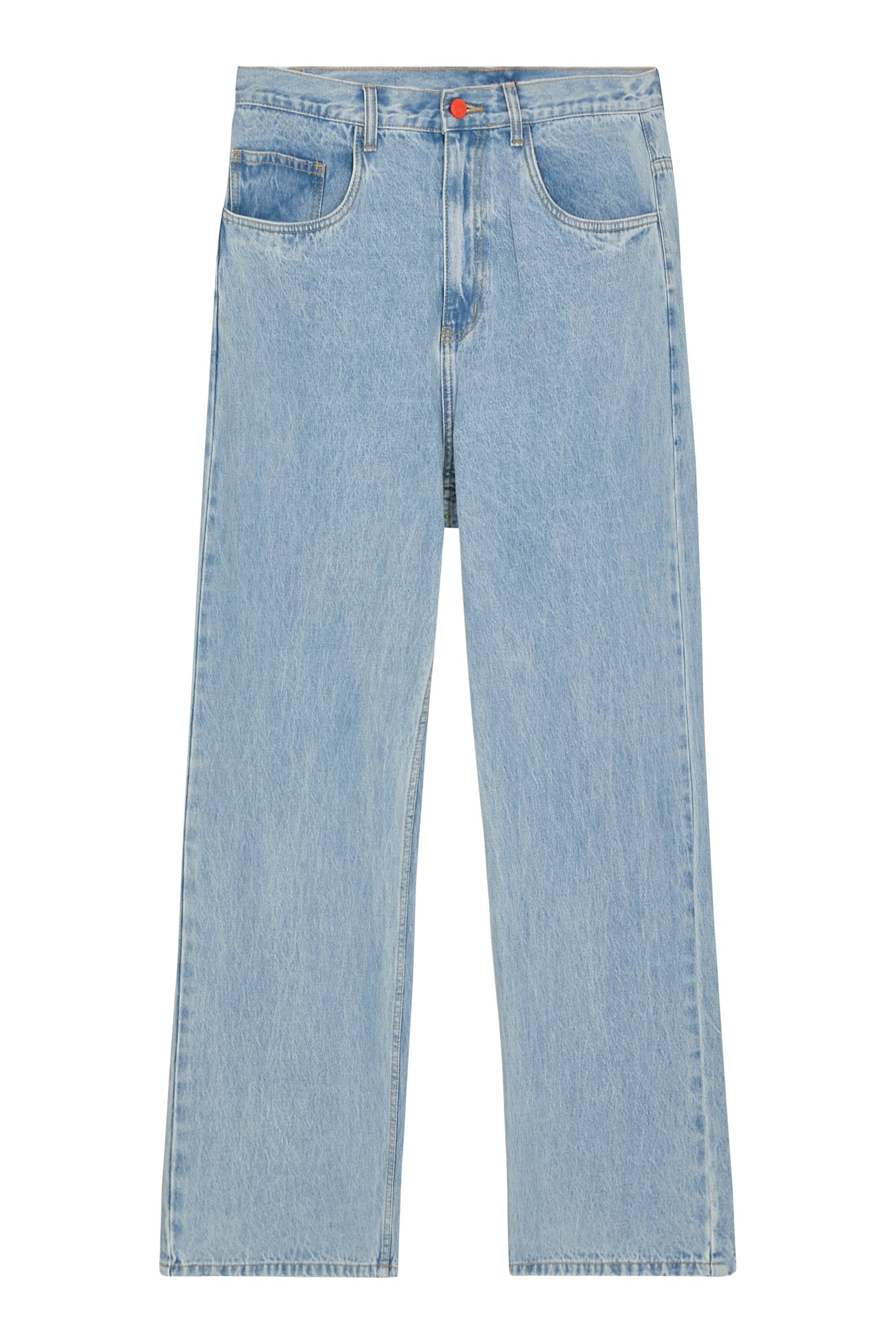 بنطال جينز ناينتيز بقصة واسعة للغاية