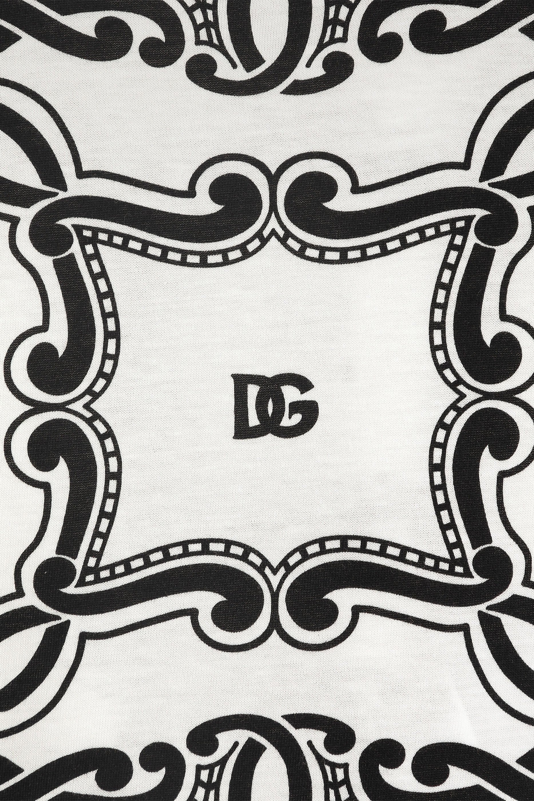 تيشيرت بنقشة باندانا جيرسيه للأطفال