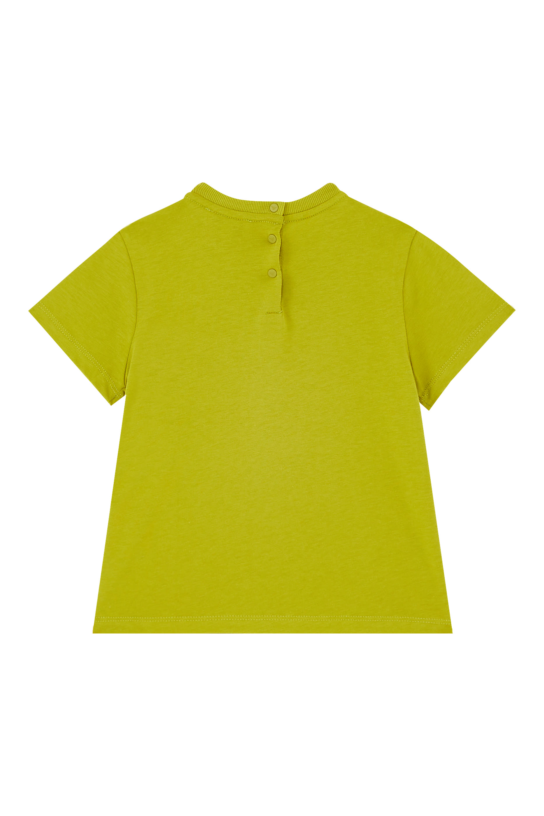 تيشيرت قطن بطبعات غرافيك للأطفال