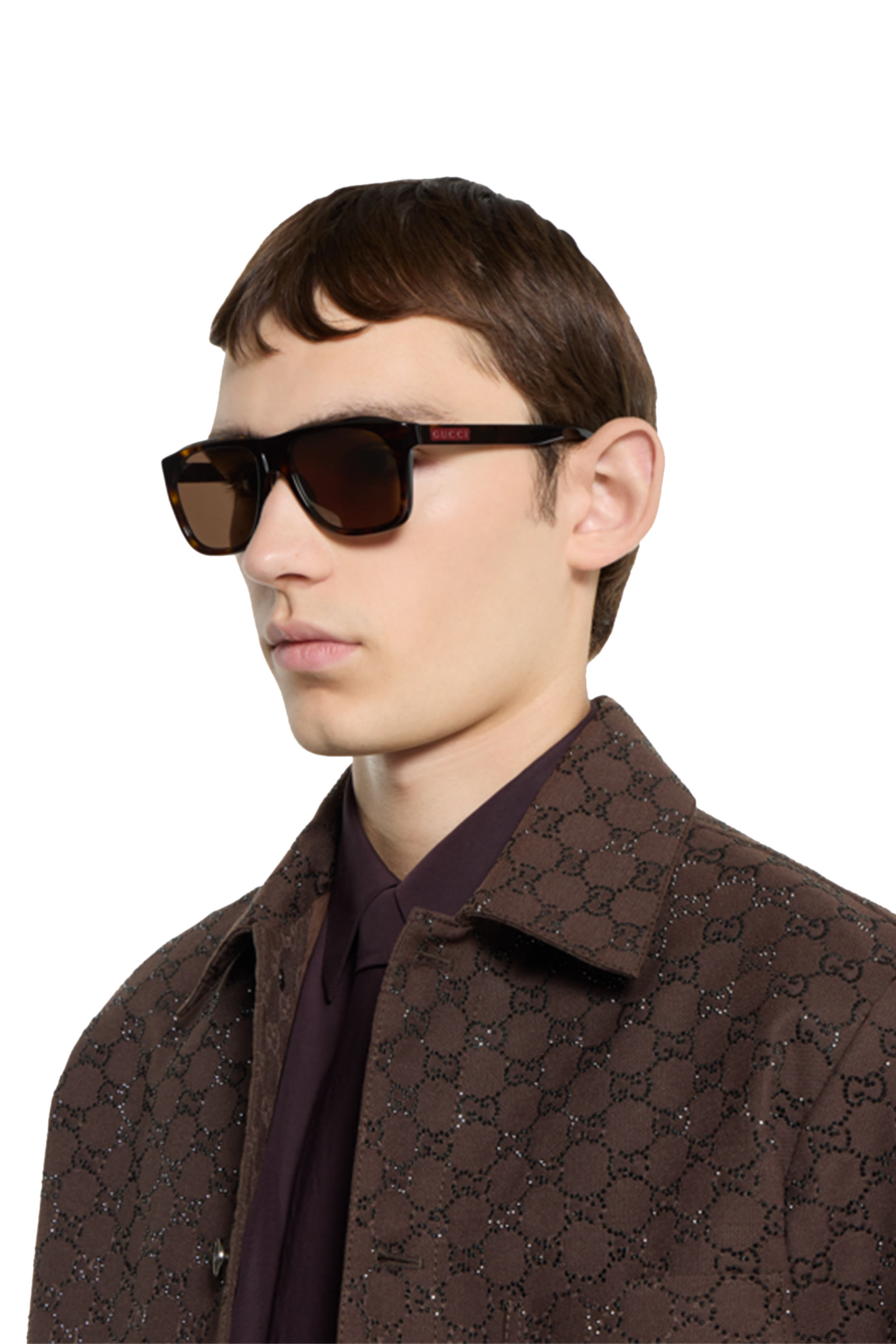 نظارة شمسية بإطار مربع