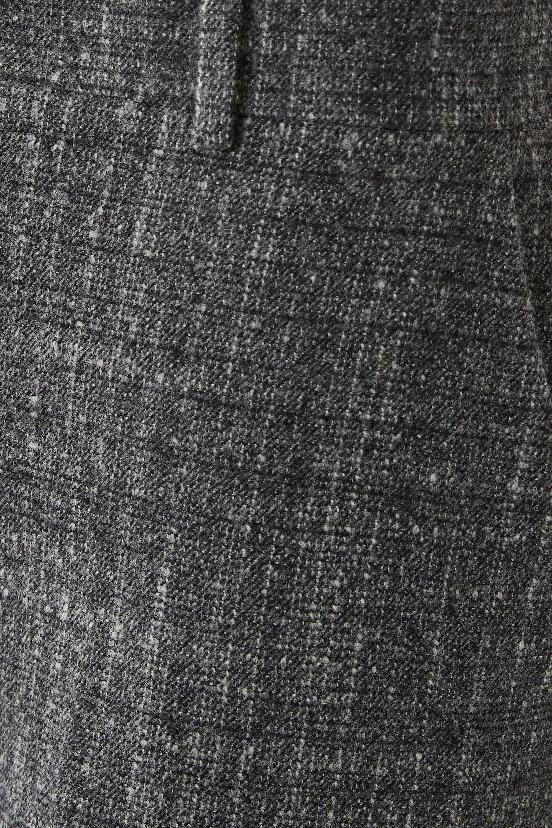 بنطال بقصة ساق واسعة صوف مالفيل