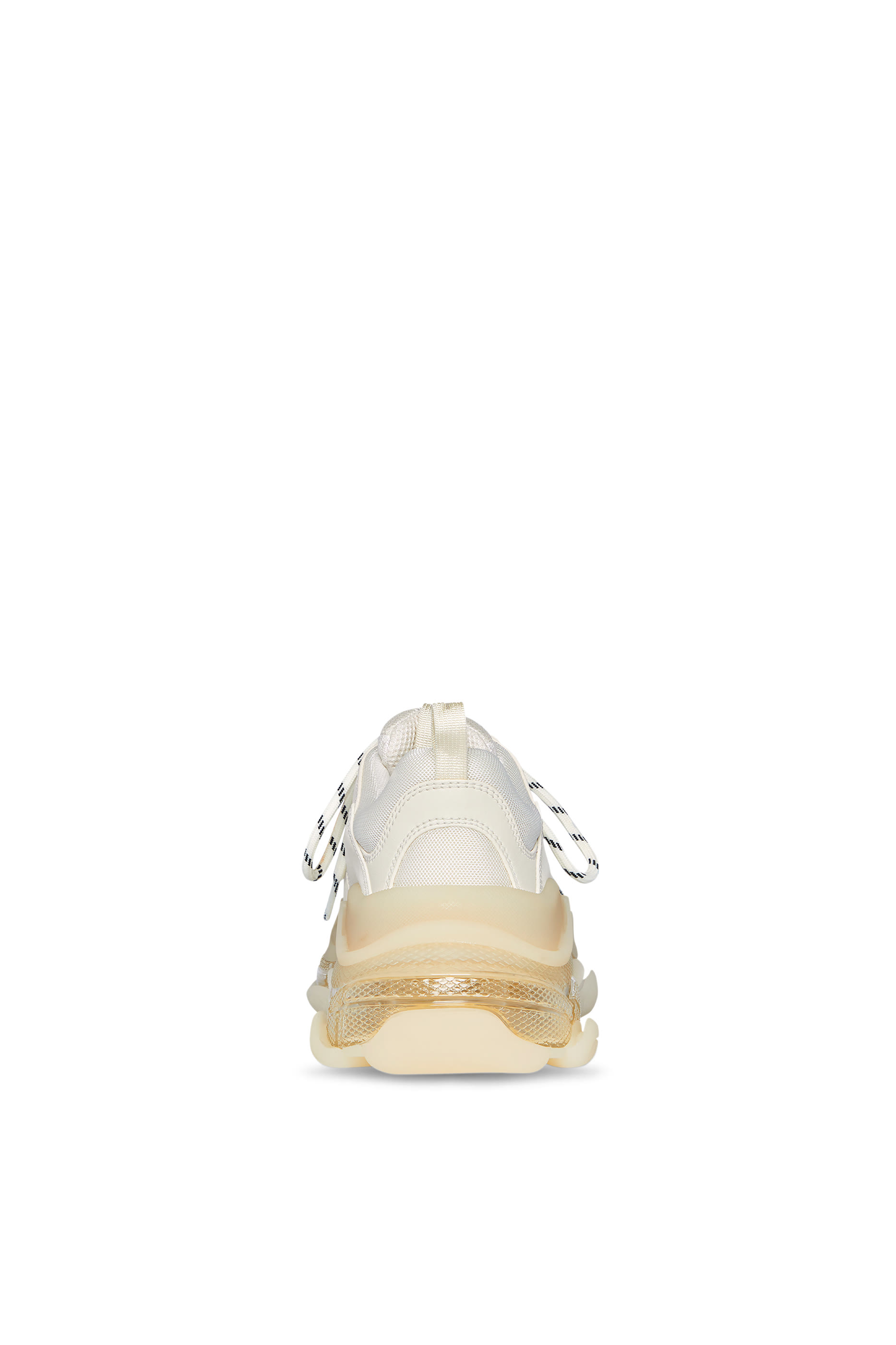 سنيكرز تريبل إس بنعل شفاف