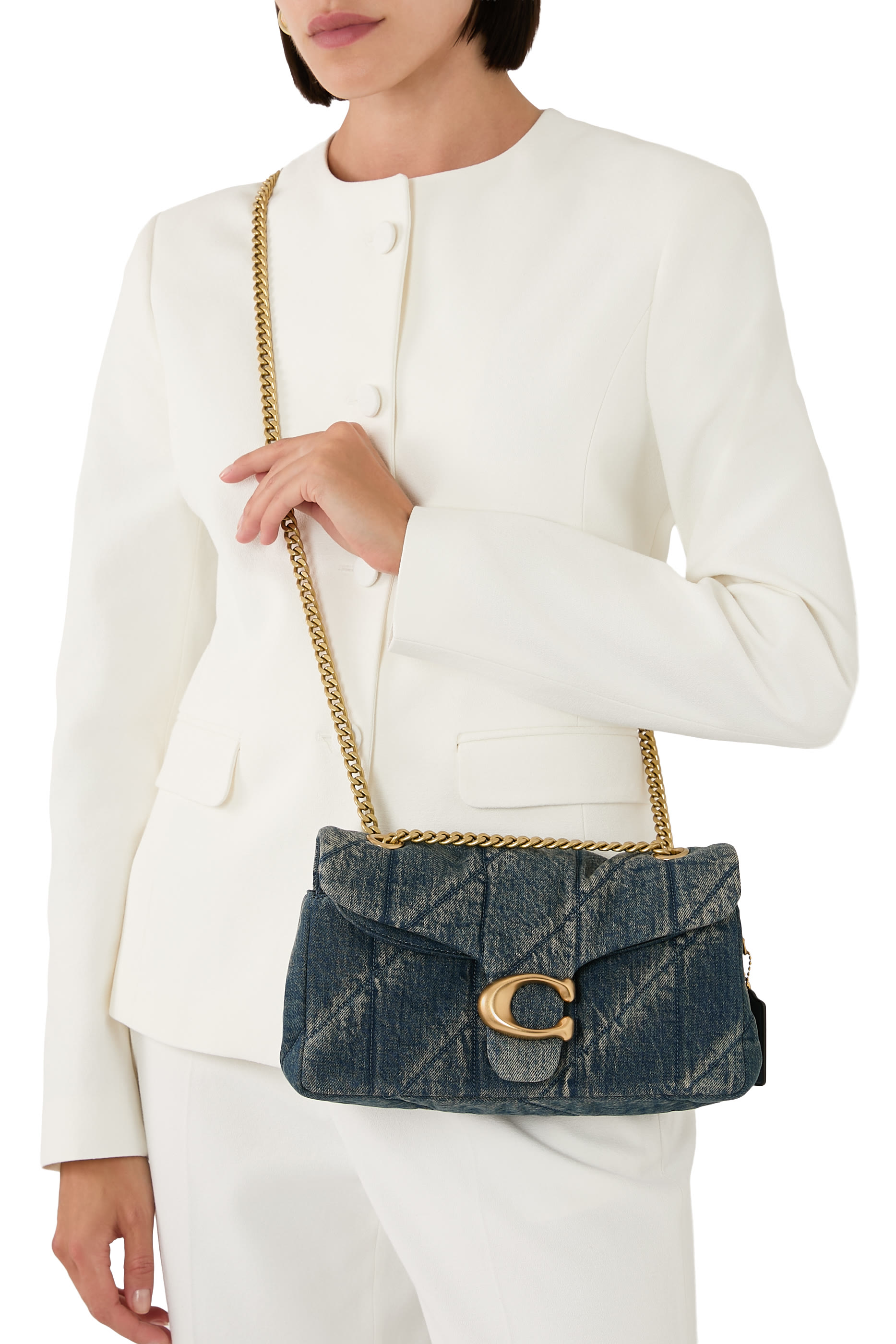 حقيبة كتف تابي 26 مبطّنة