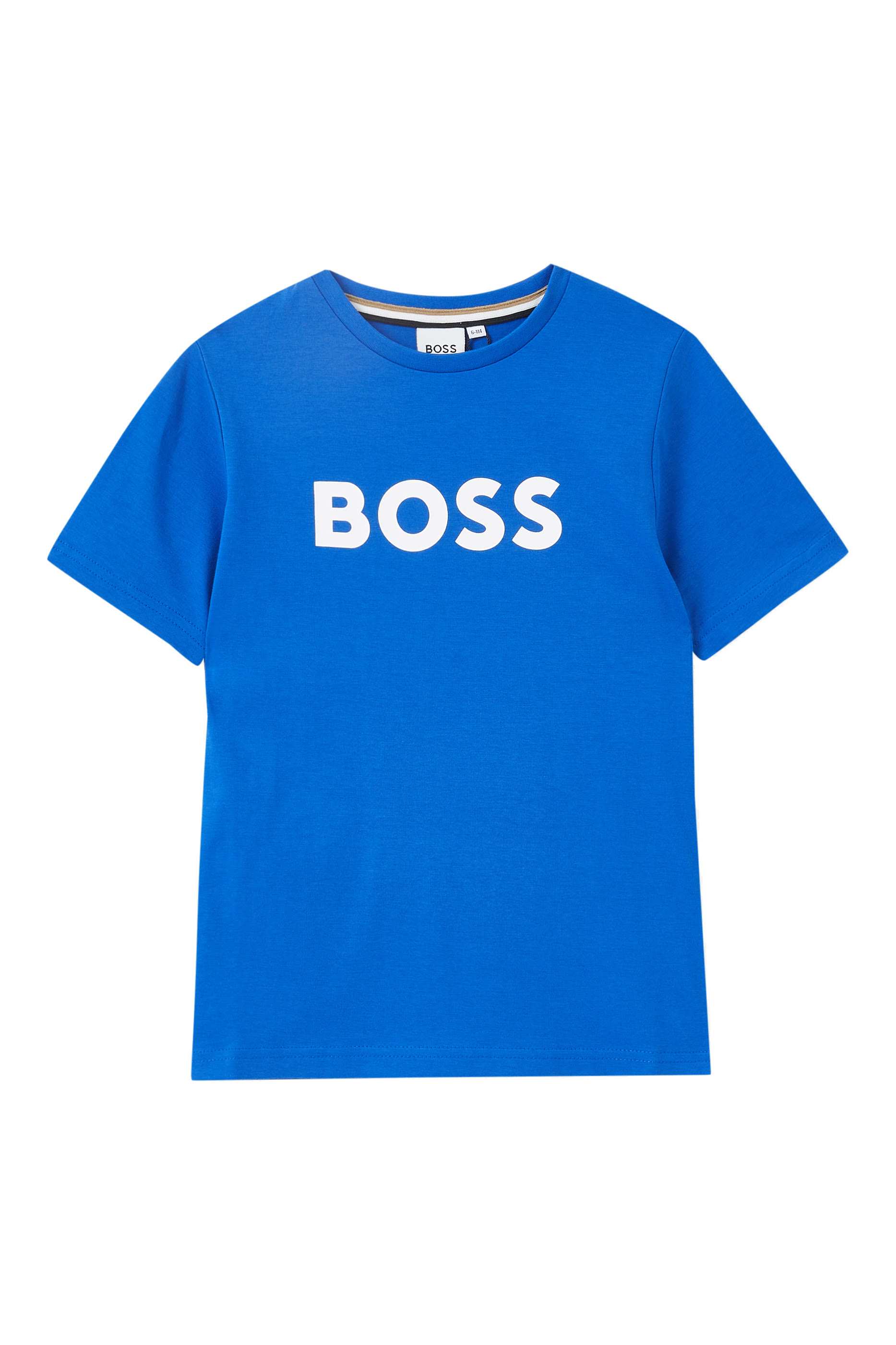 تيشيرت بشعار الماركة للأطفال