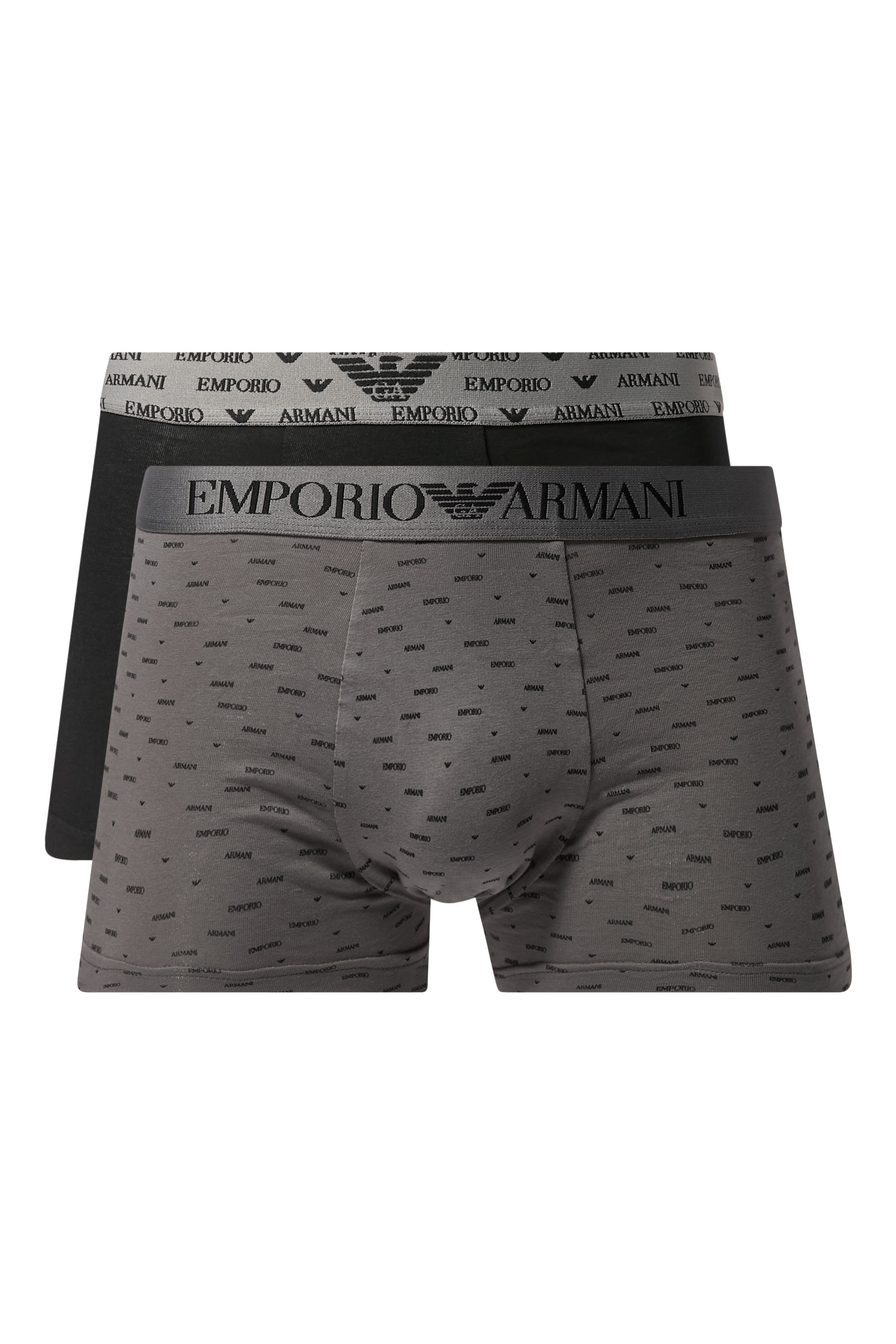 طقم بوكسر بشعار الماركة، قطعتان 