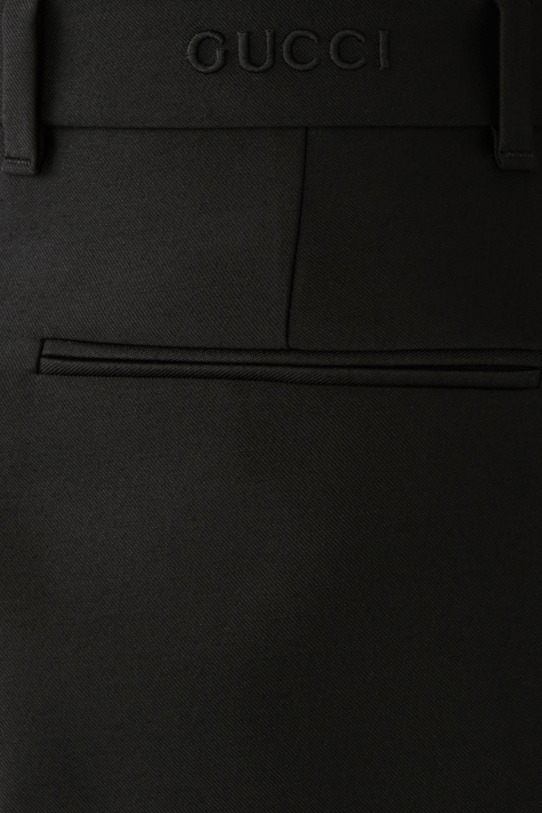 بنطال جبردين مطرز حرير وصوف