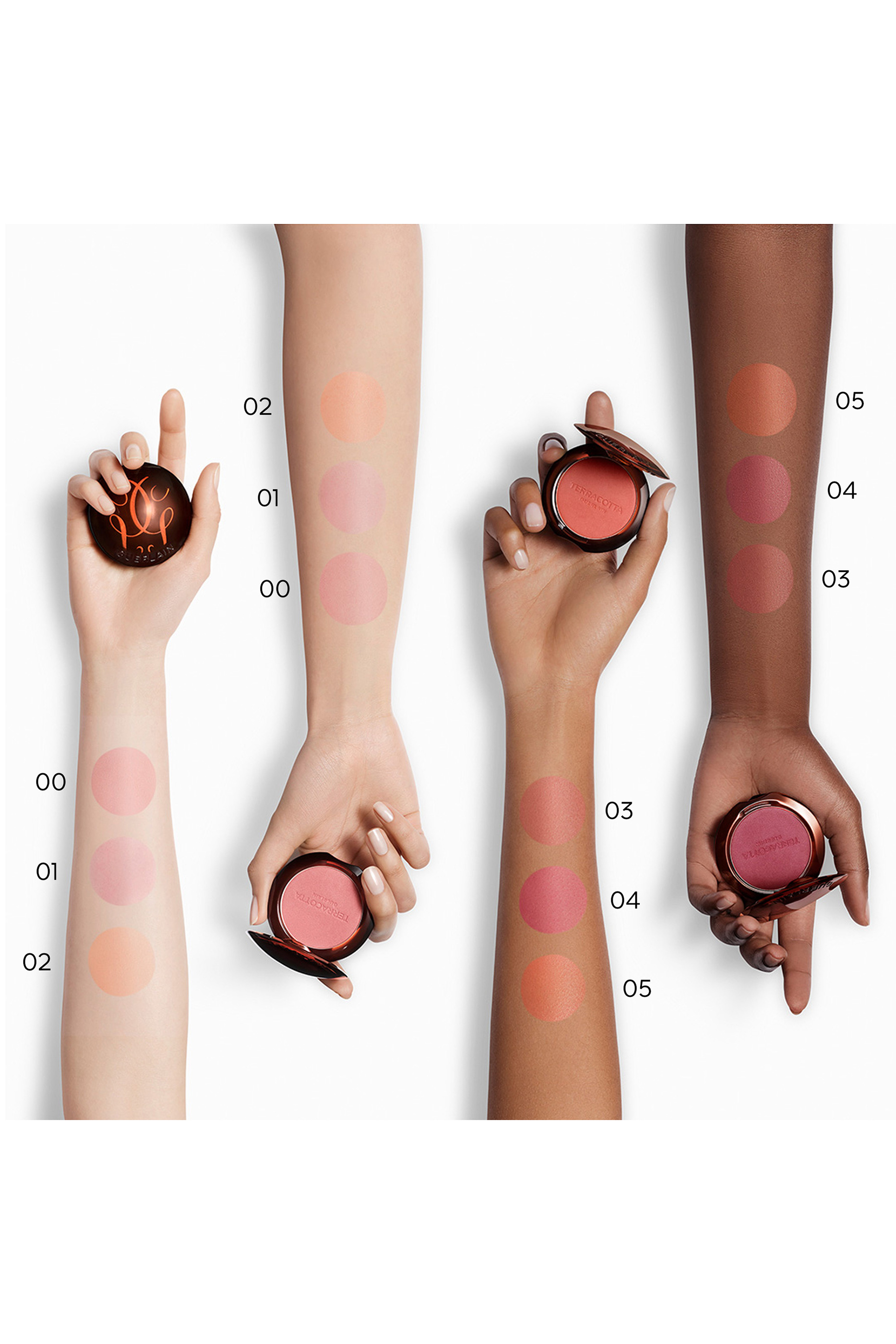 أحمر خدود بودرة تيراكوتا هيلثي جلو