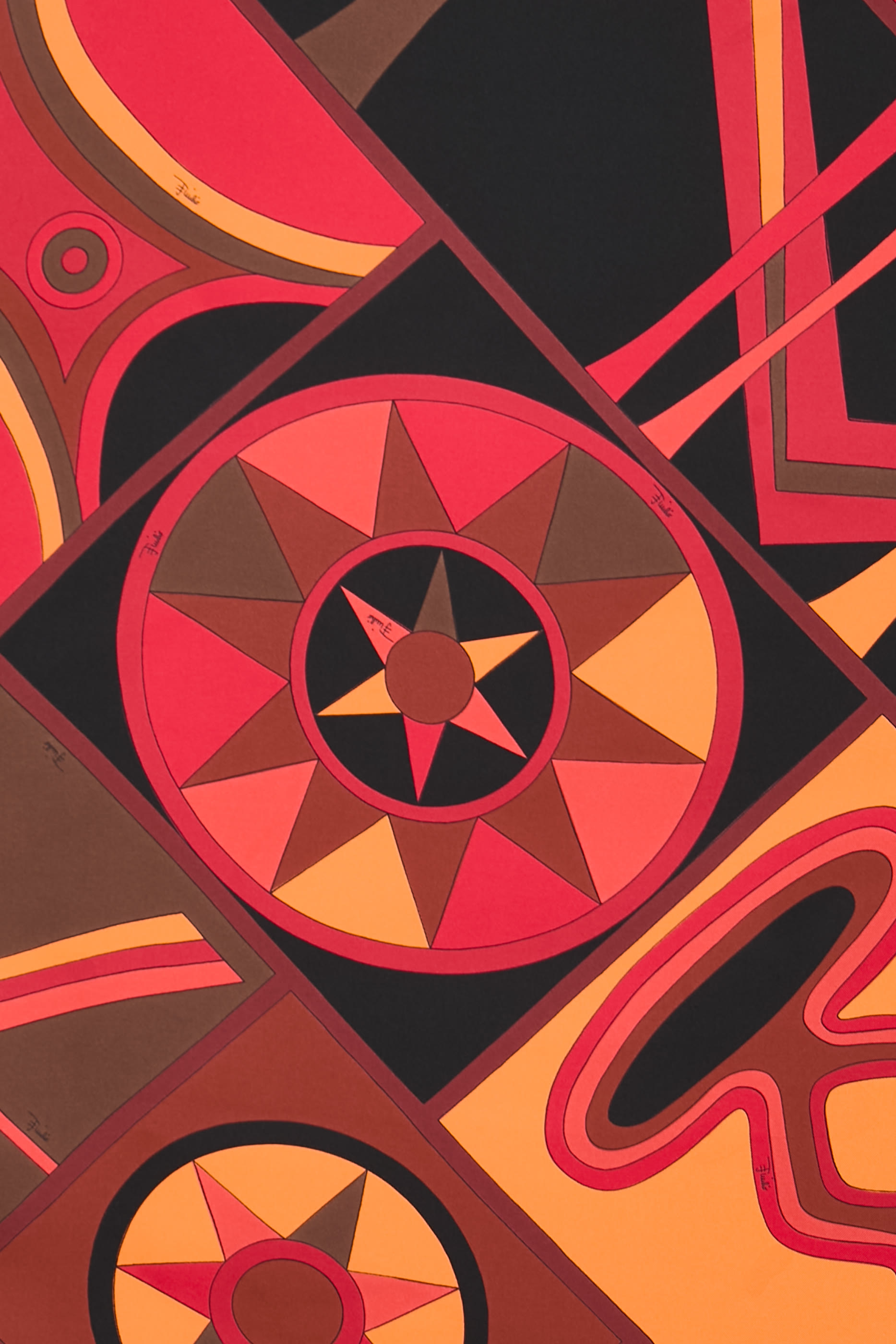 وشاح بنقشة حرير تويل