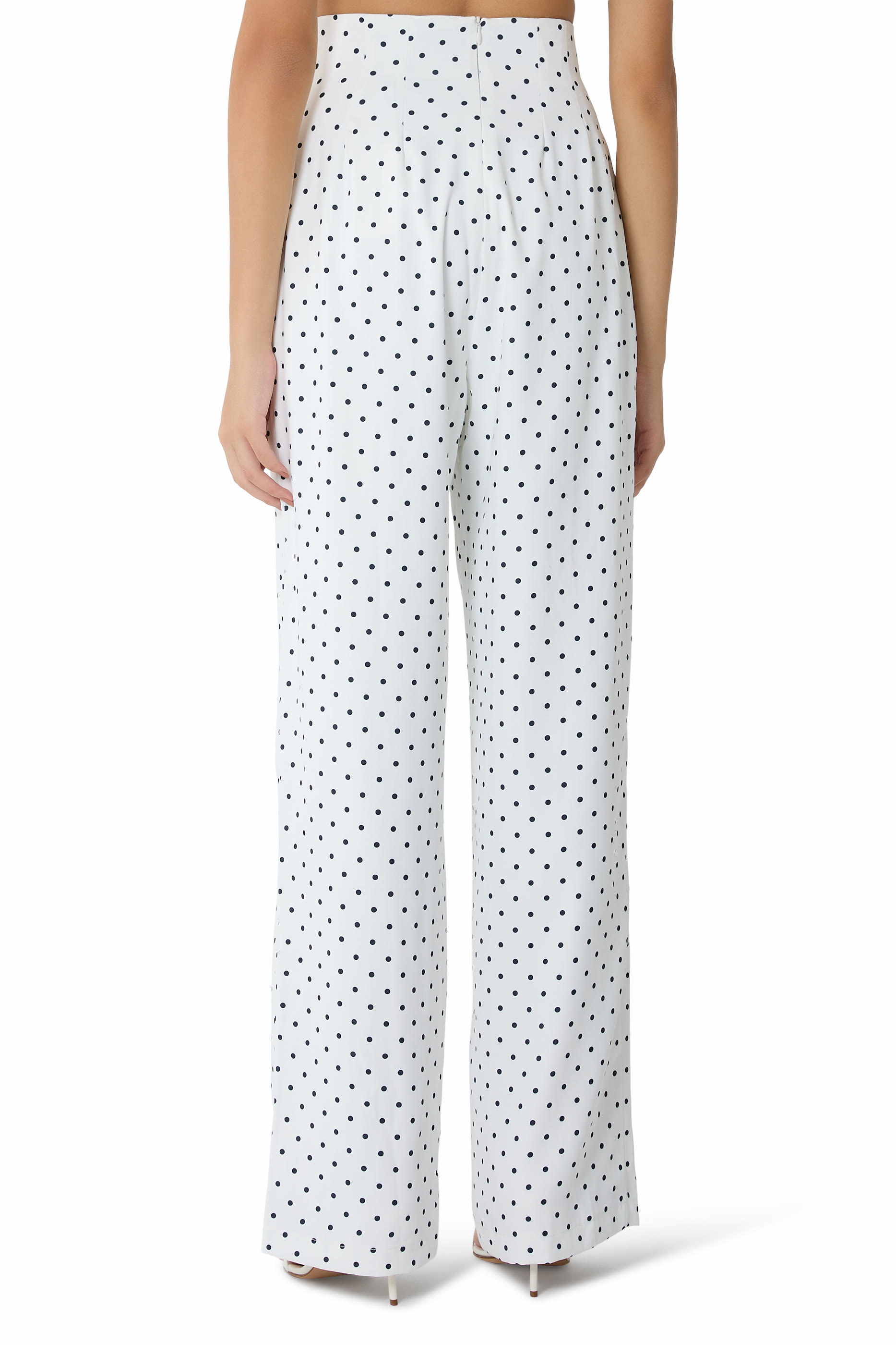 بنطال التميت ميوز بقصة ساق واسعة