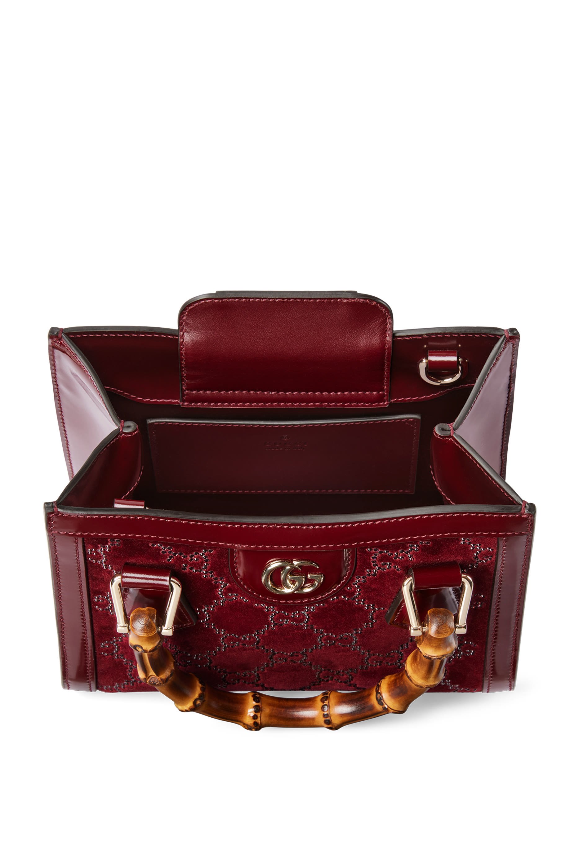 حقيبة يد ديانا صغيرة مرصعة بالكريستال 