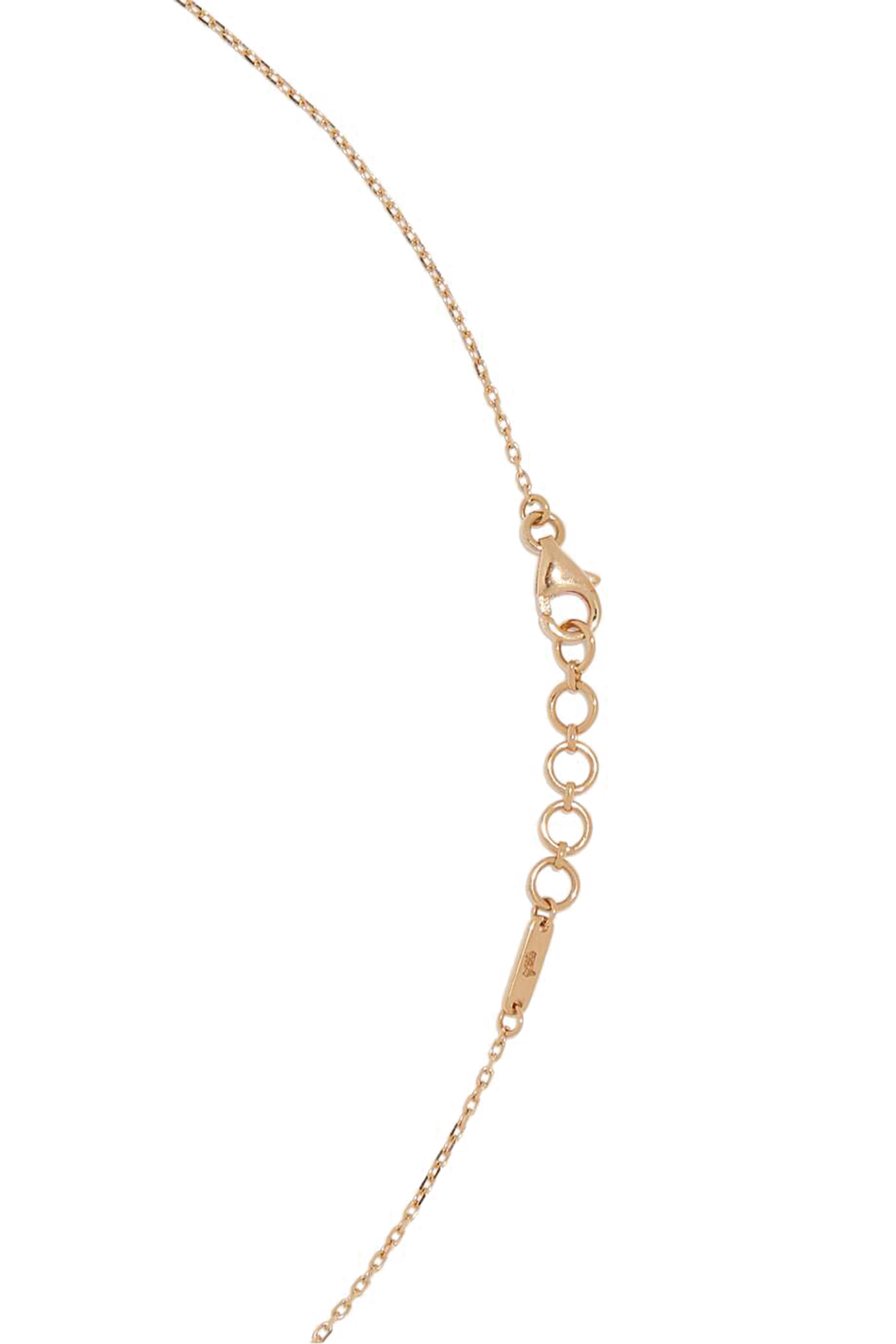 عقد بدلاية بكلمة الحب مطلية بمينا تركواز وذهب أصفر