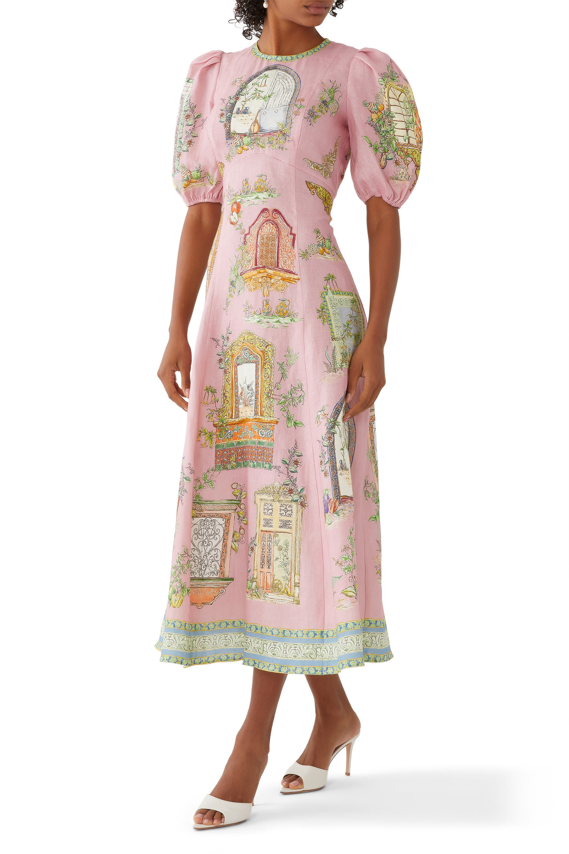 فستان مونتي متوسط الطول