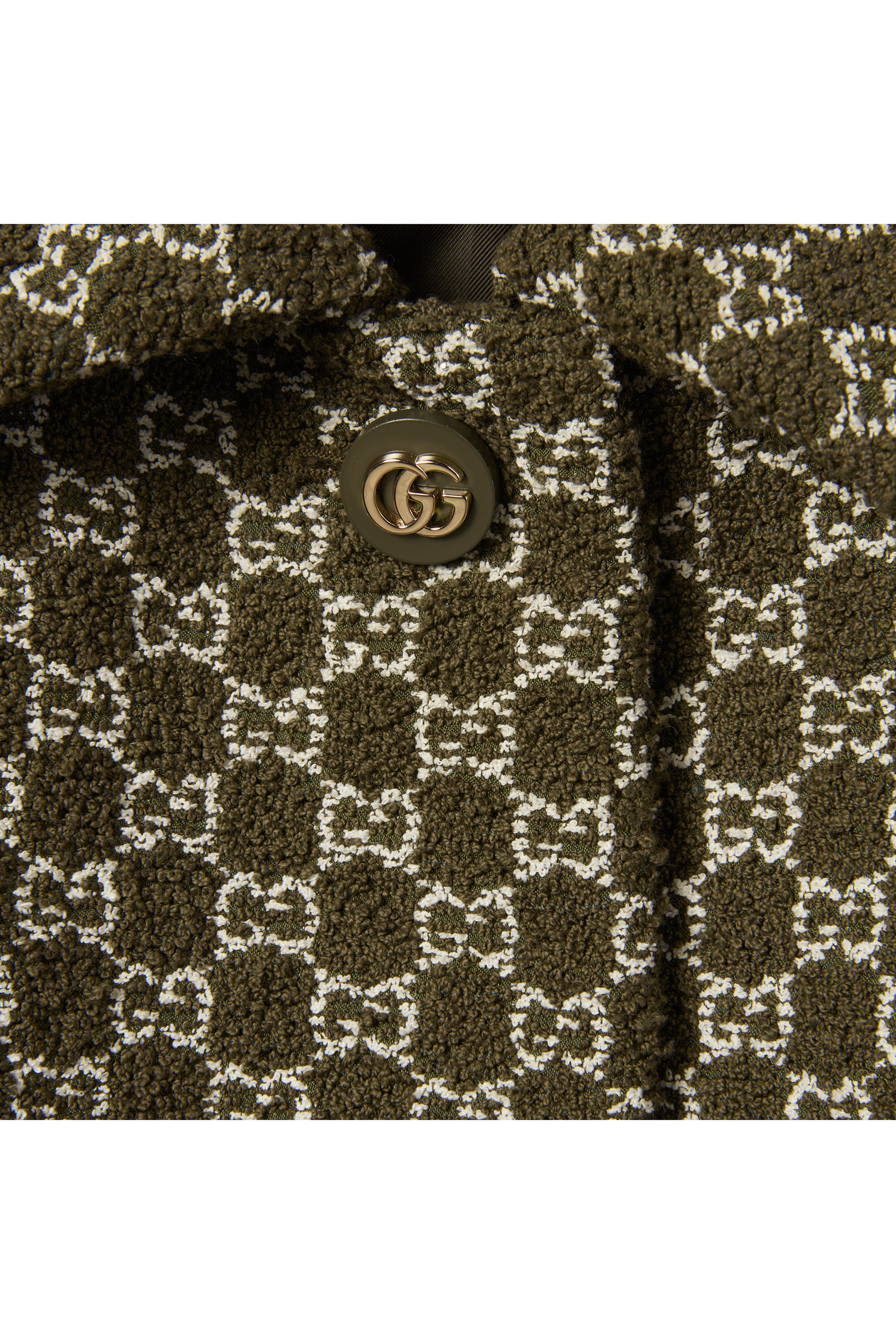 جاكيت بنقشة حرفي شعار الماركة قطن بوكليه