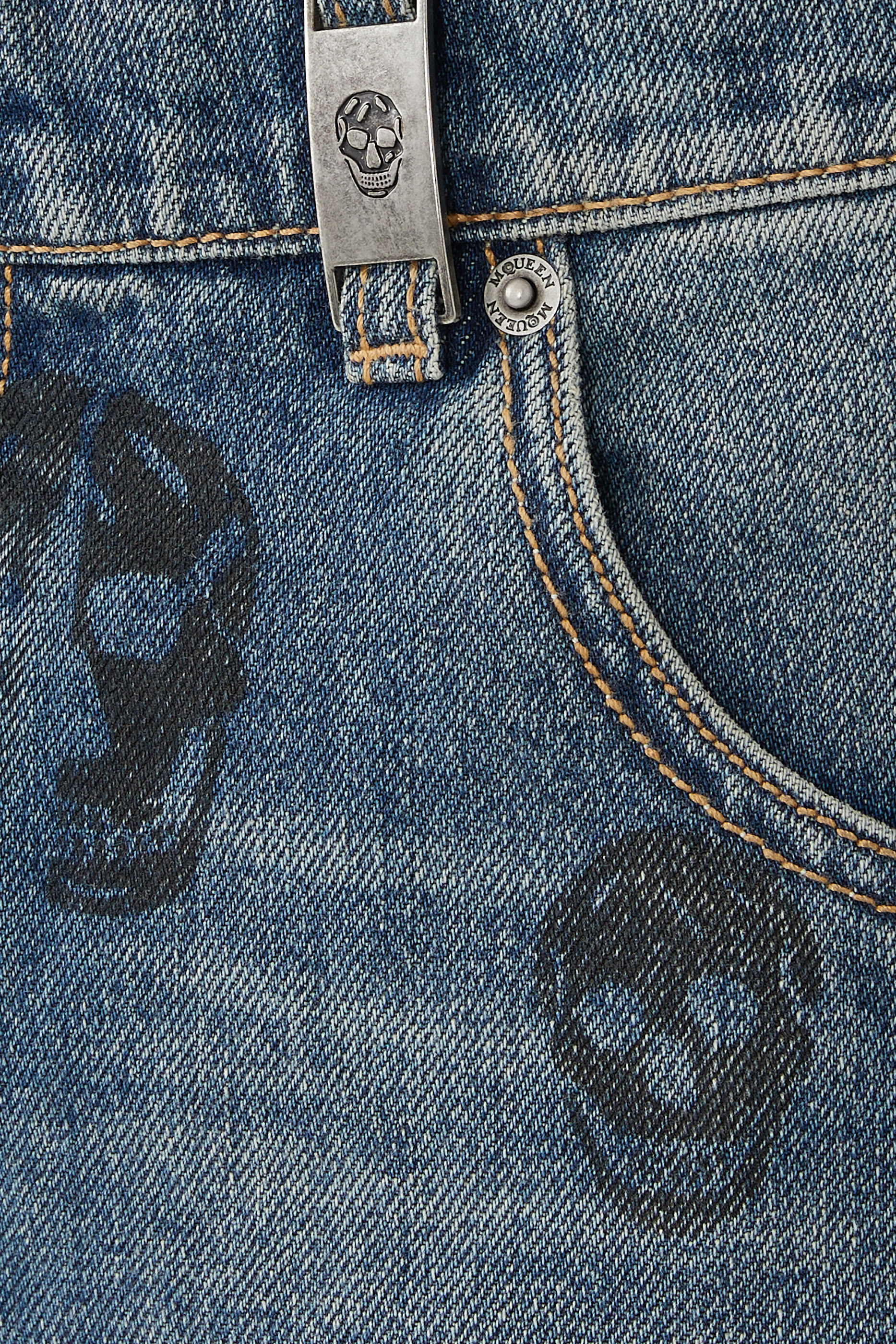 بنطال فضفاض بخصر مرتفع