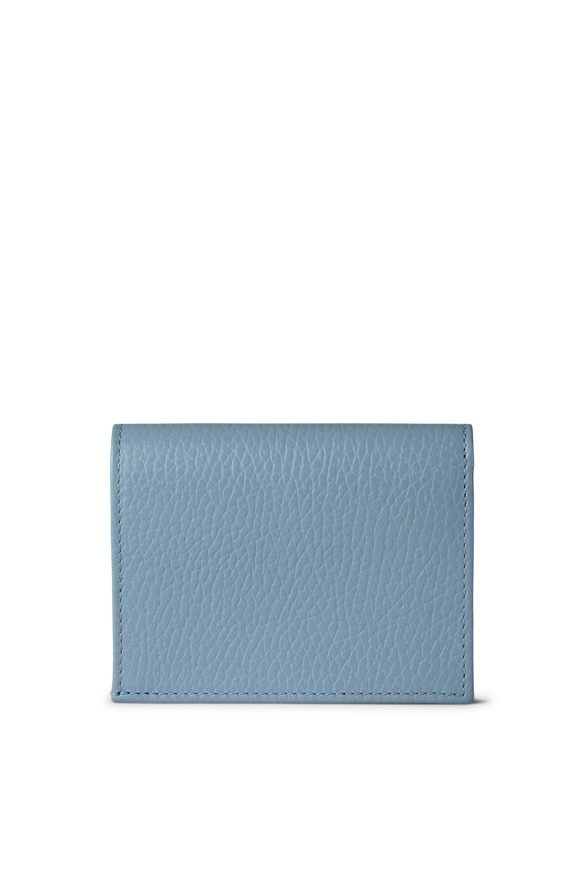 محفظة بشعار حرفي الماركة جلد