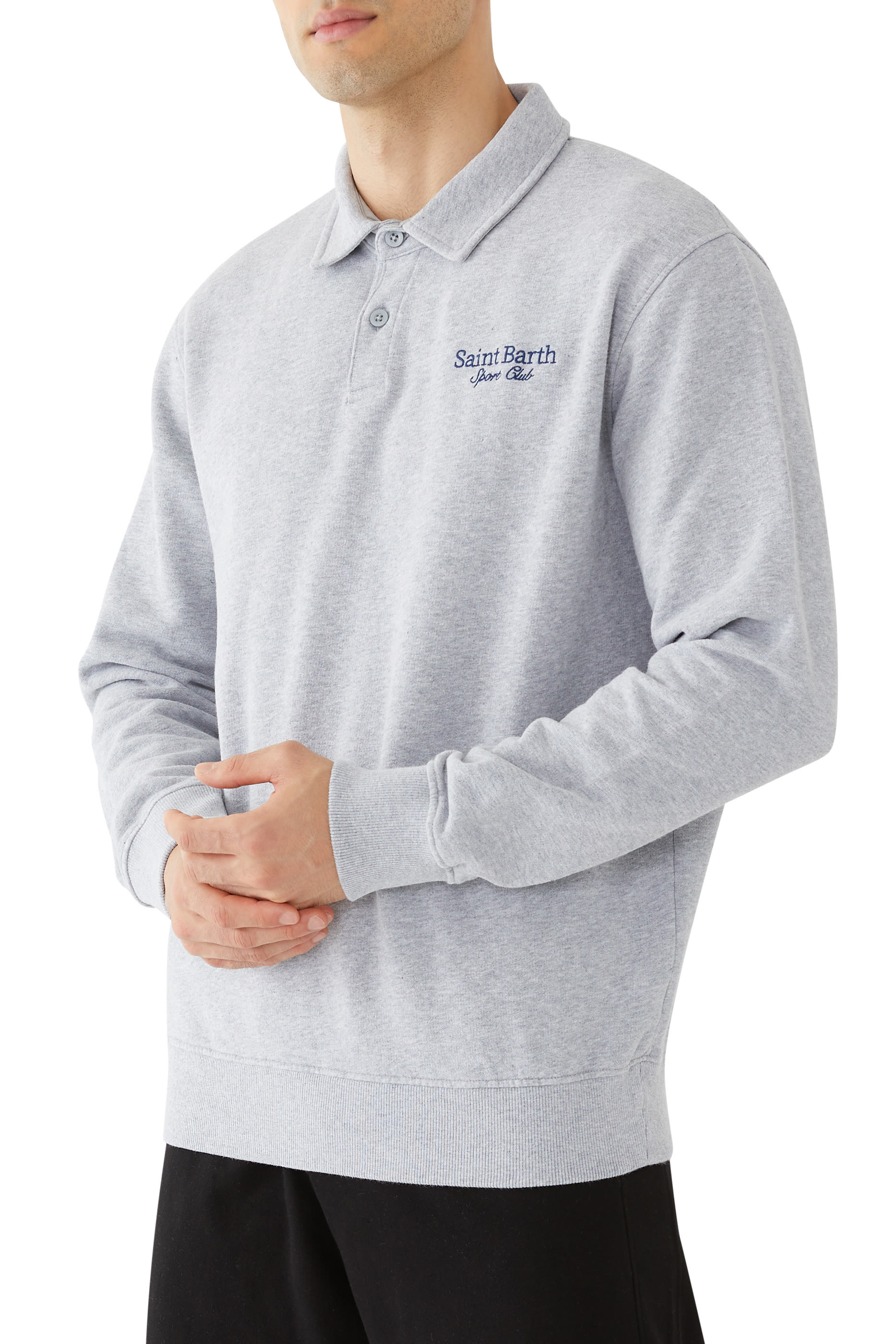 قميص بولو مطرز بشعار سبورت كلوب بيرينيس