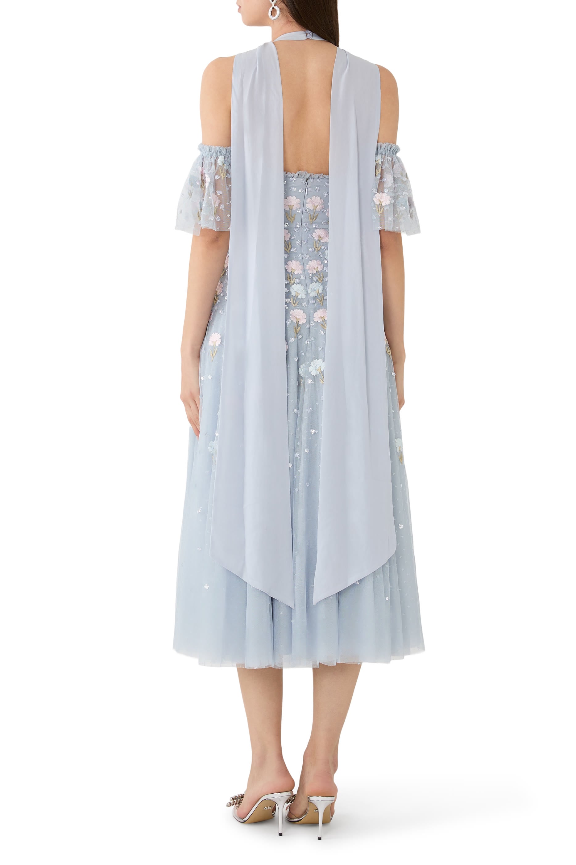 فستان بالرينا دينديليون ديستي برباط حول الرقبة