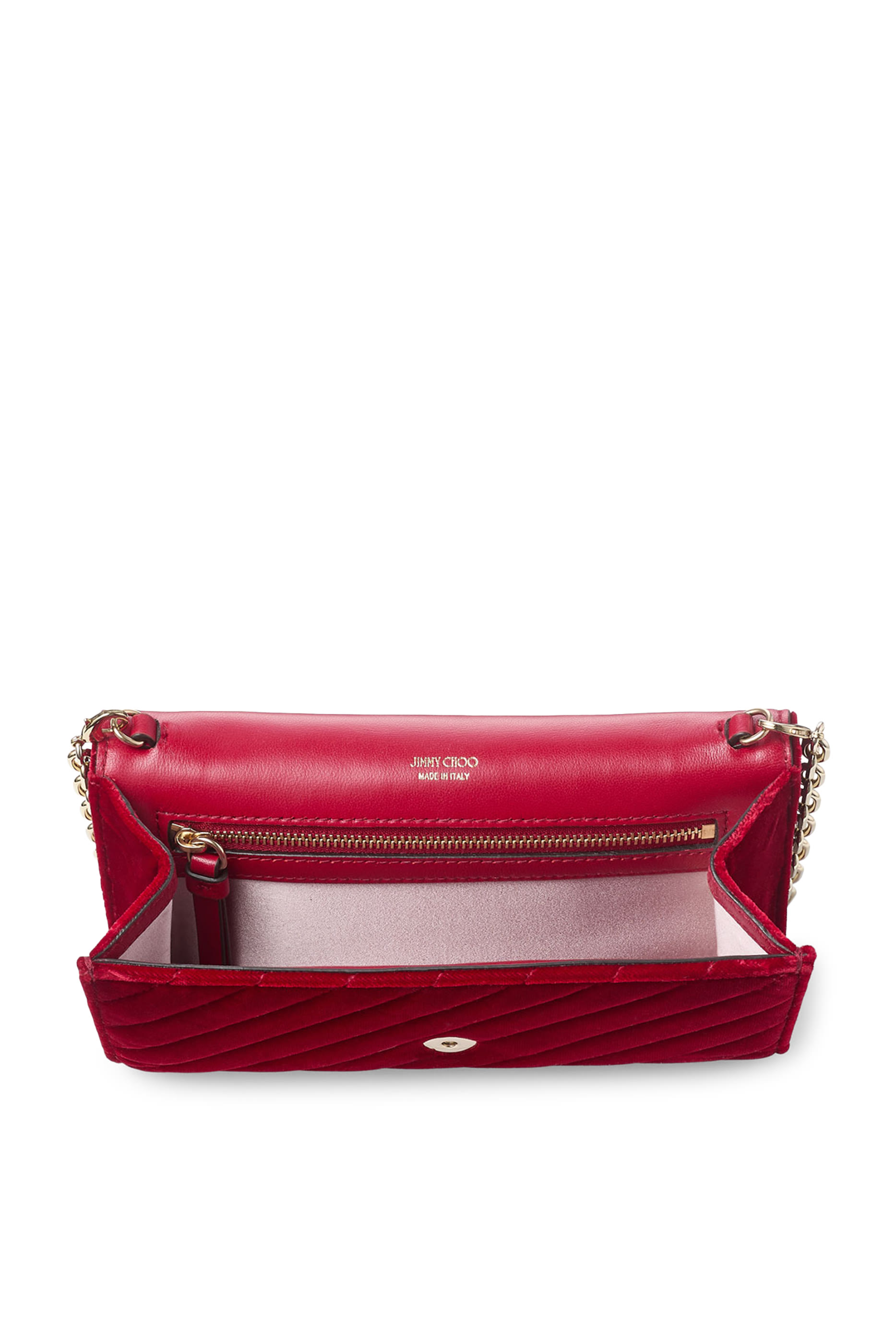 محفظة كيرف بحياكة مبطنة وشعار الماركة