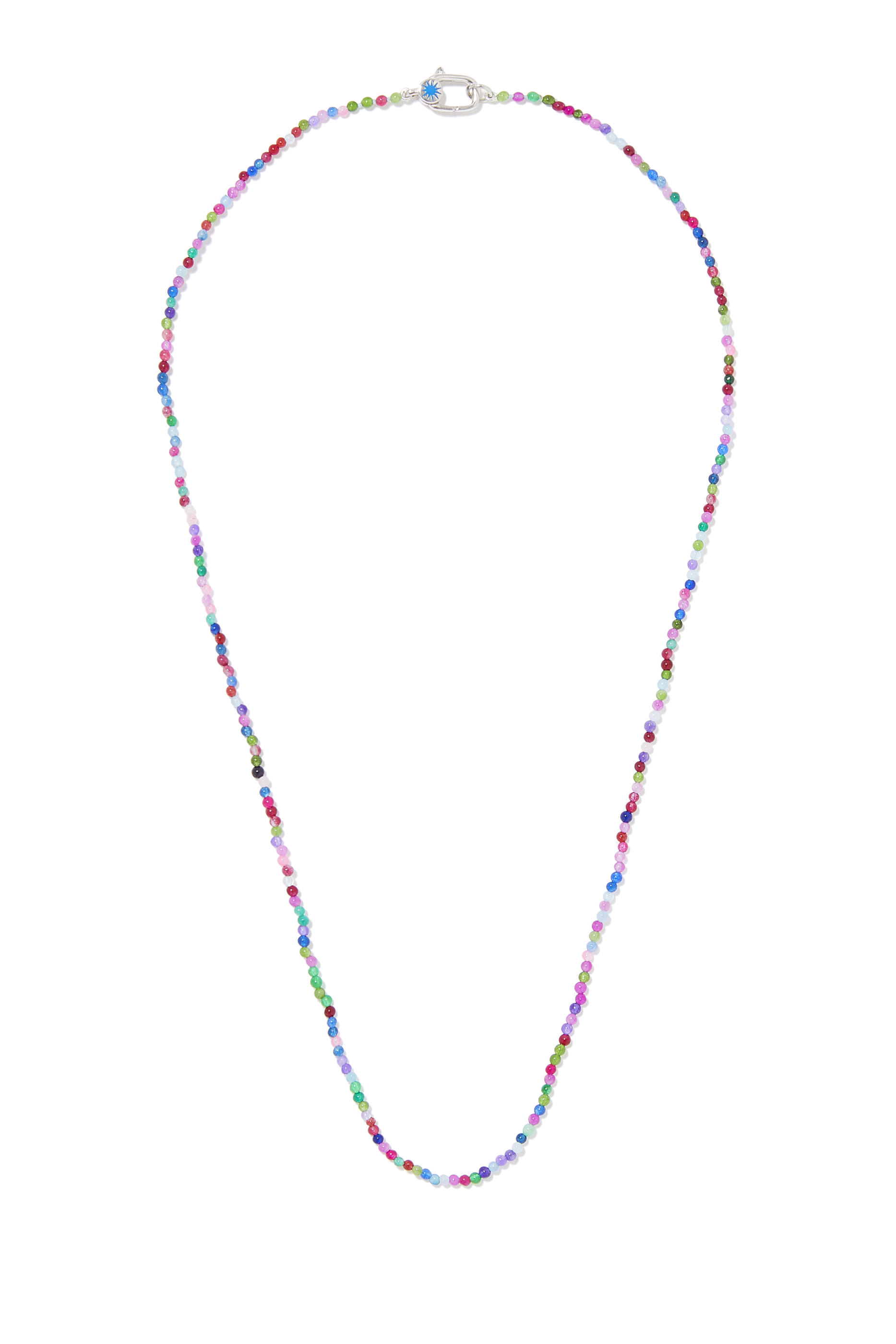 قلادة مزينة بأحجار كريمة صغيرة