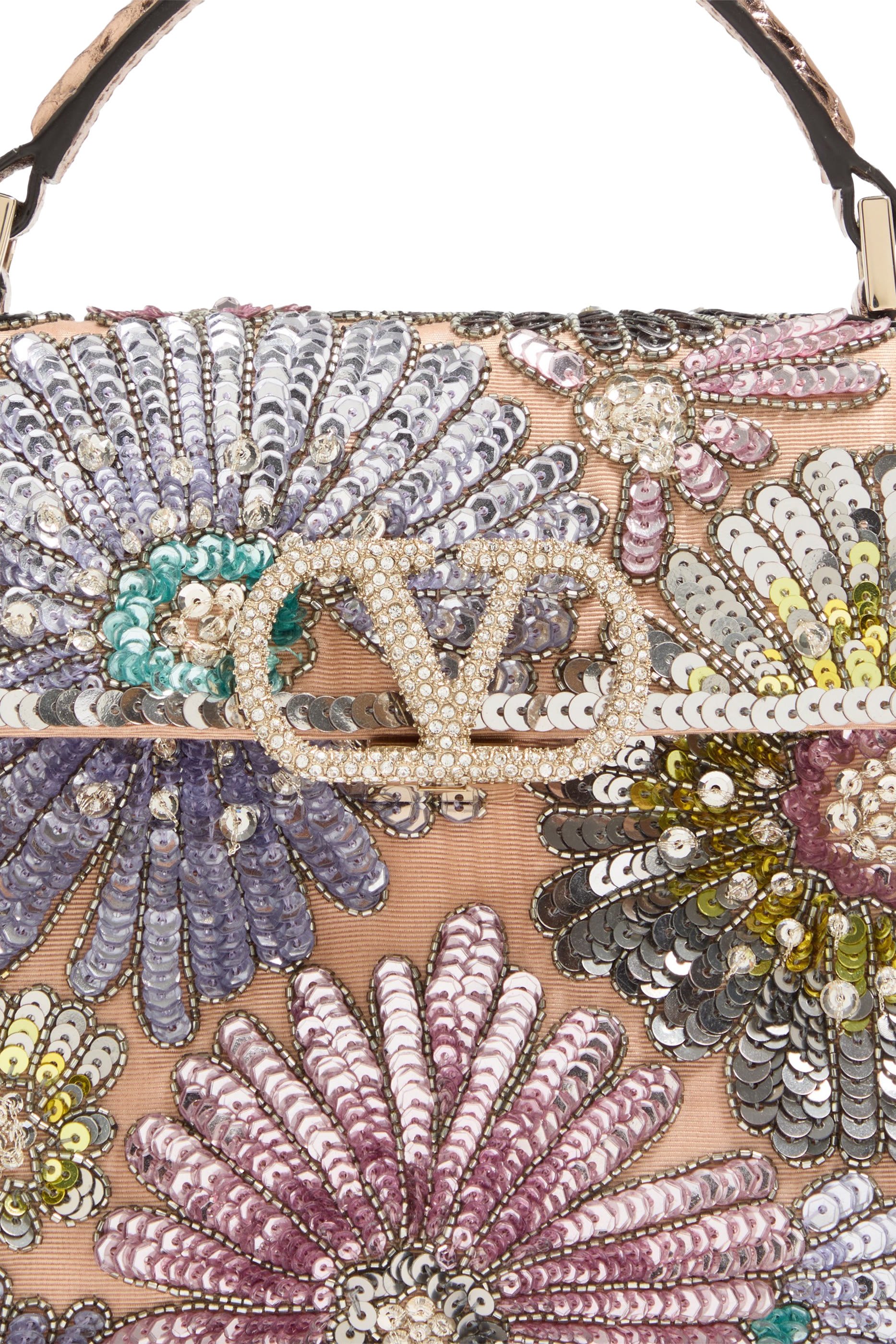 حقيبة بيد علوية وحمالة سلسلة