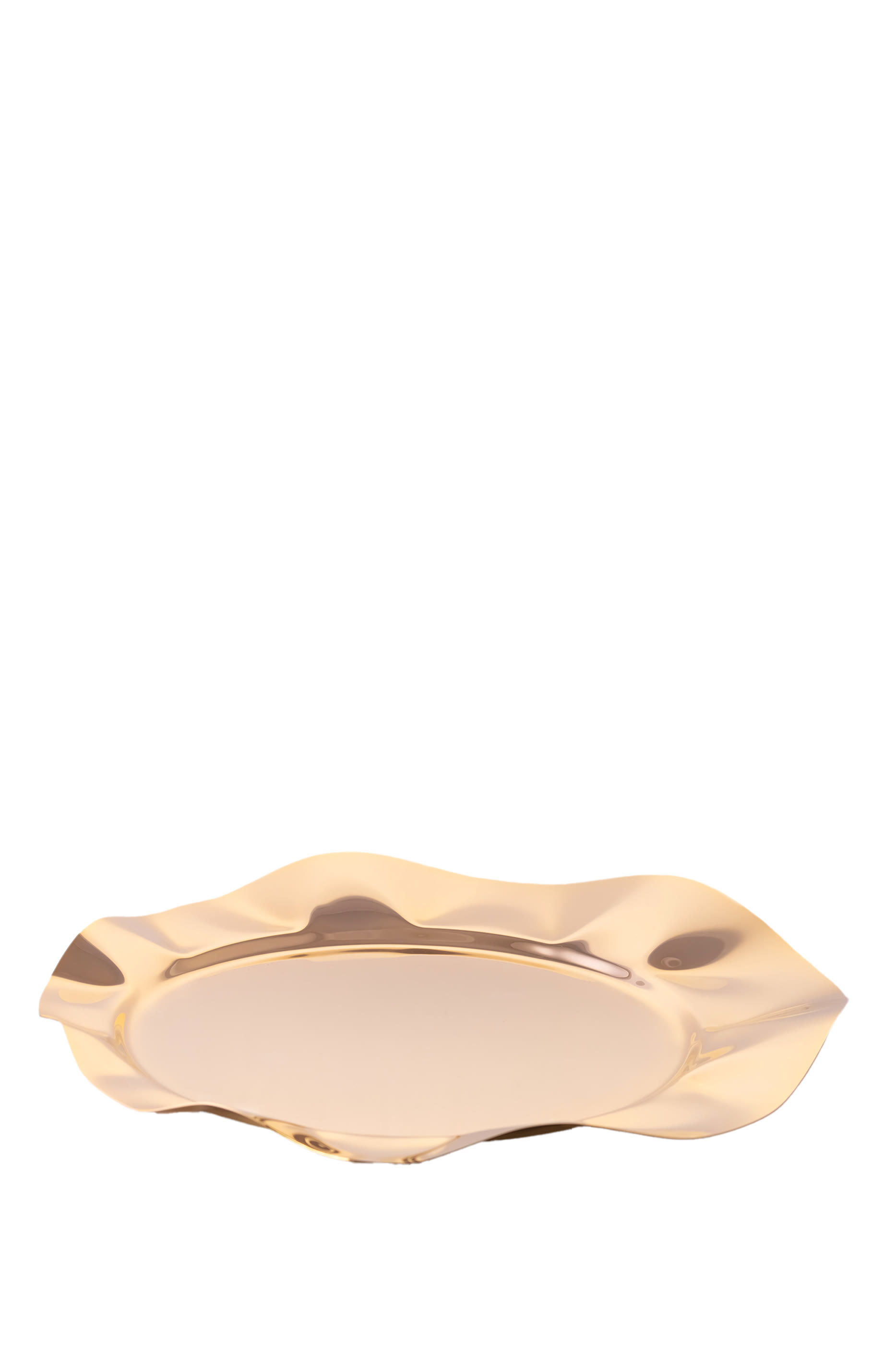 صينية مطلية بالذهب