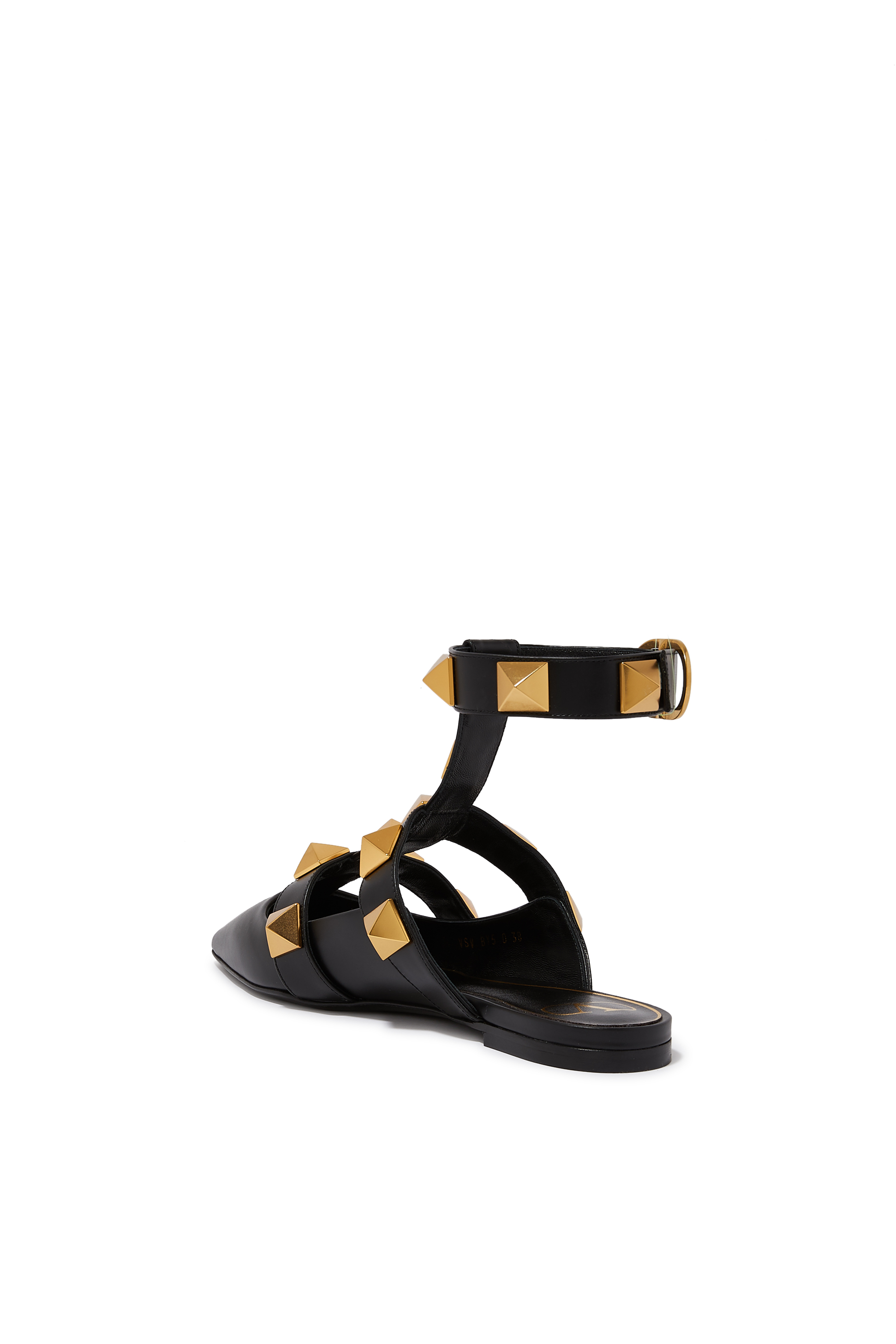 حذاء باليرينا فالنتينو غارافاني رومان بحلي هرمية