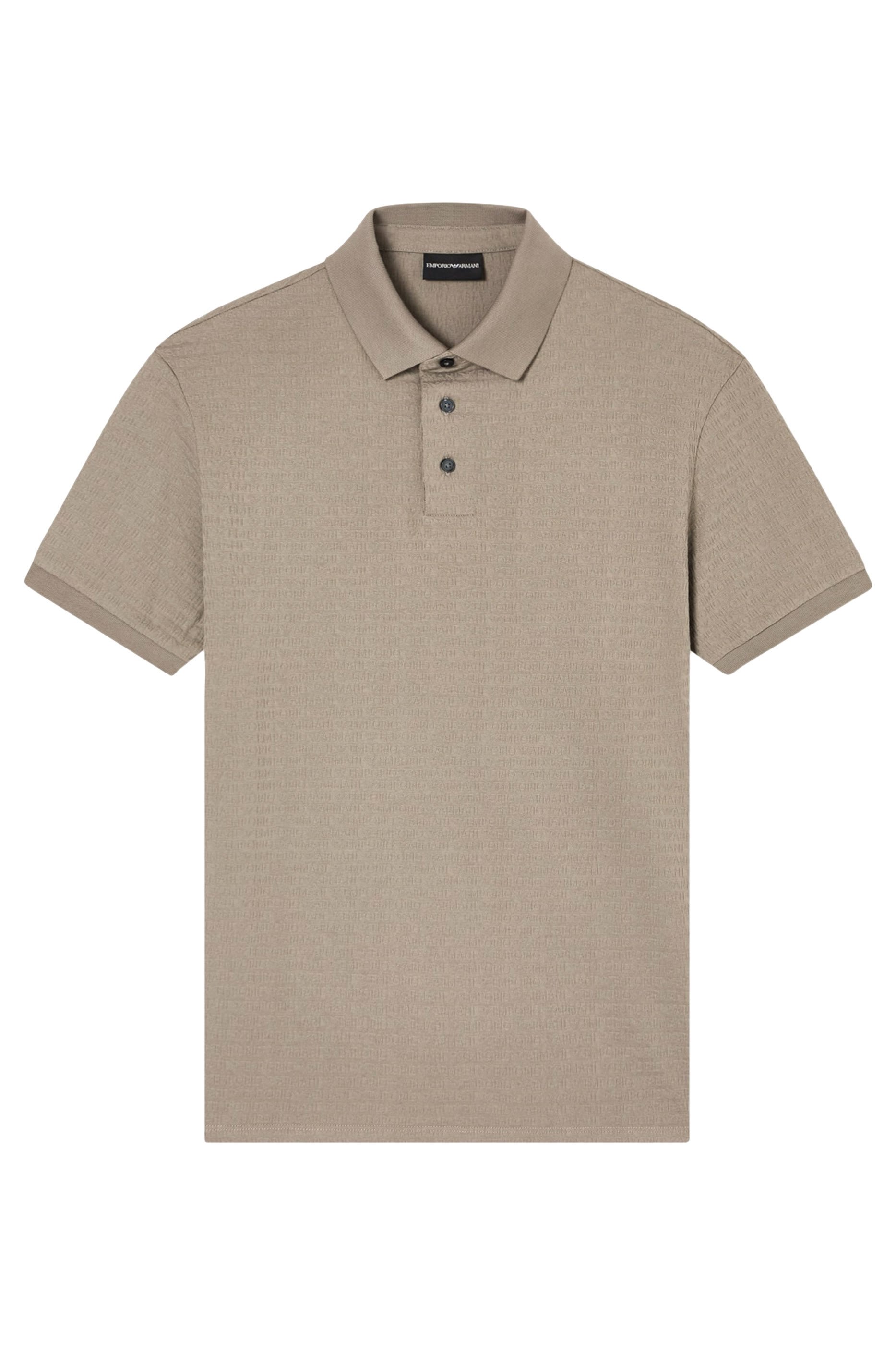 قميص بولو بشعار الماركة صغير