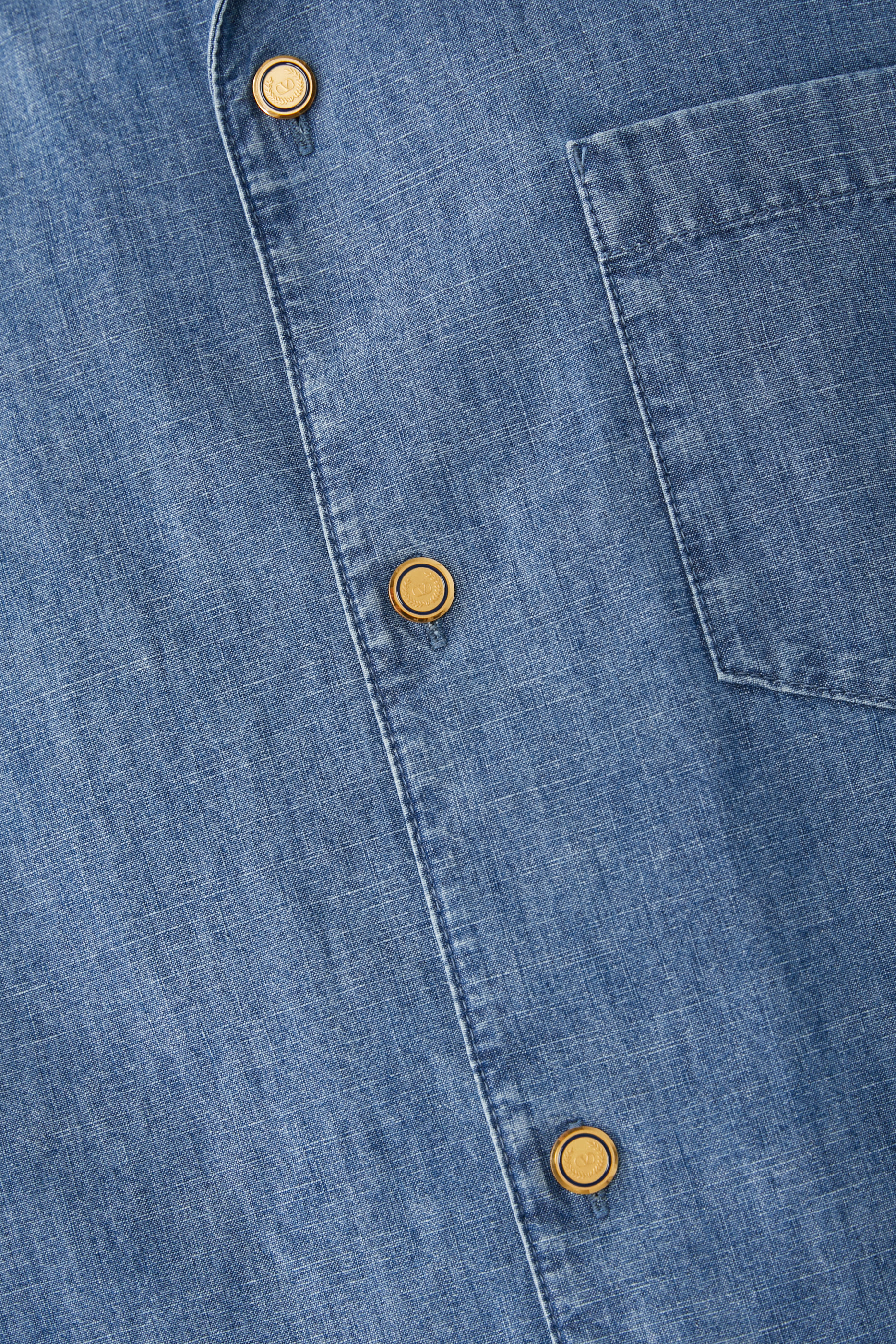 قميص بولينج دنيم