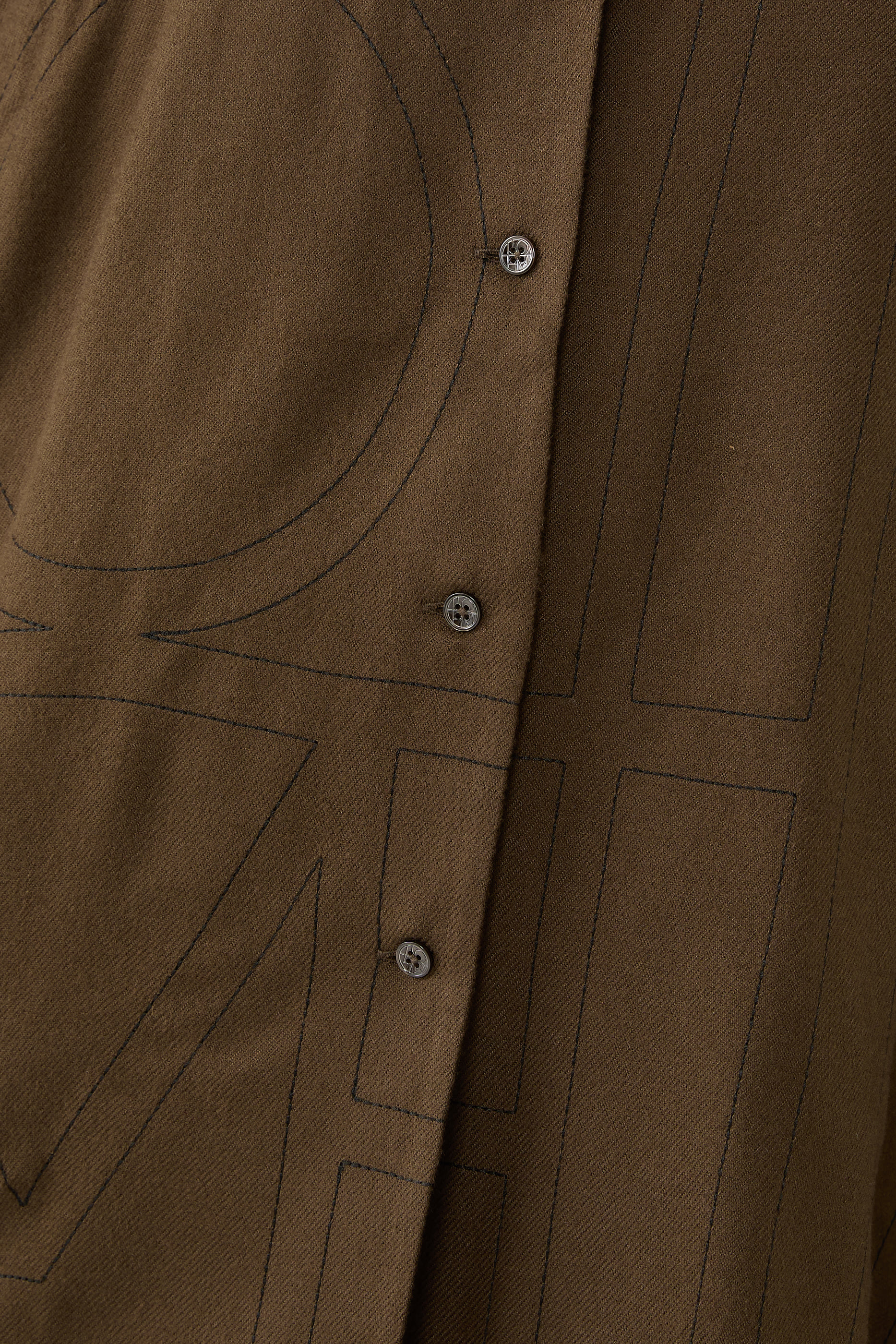 قطعة بيجامة علوية بشعار الماركة فلانيل