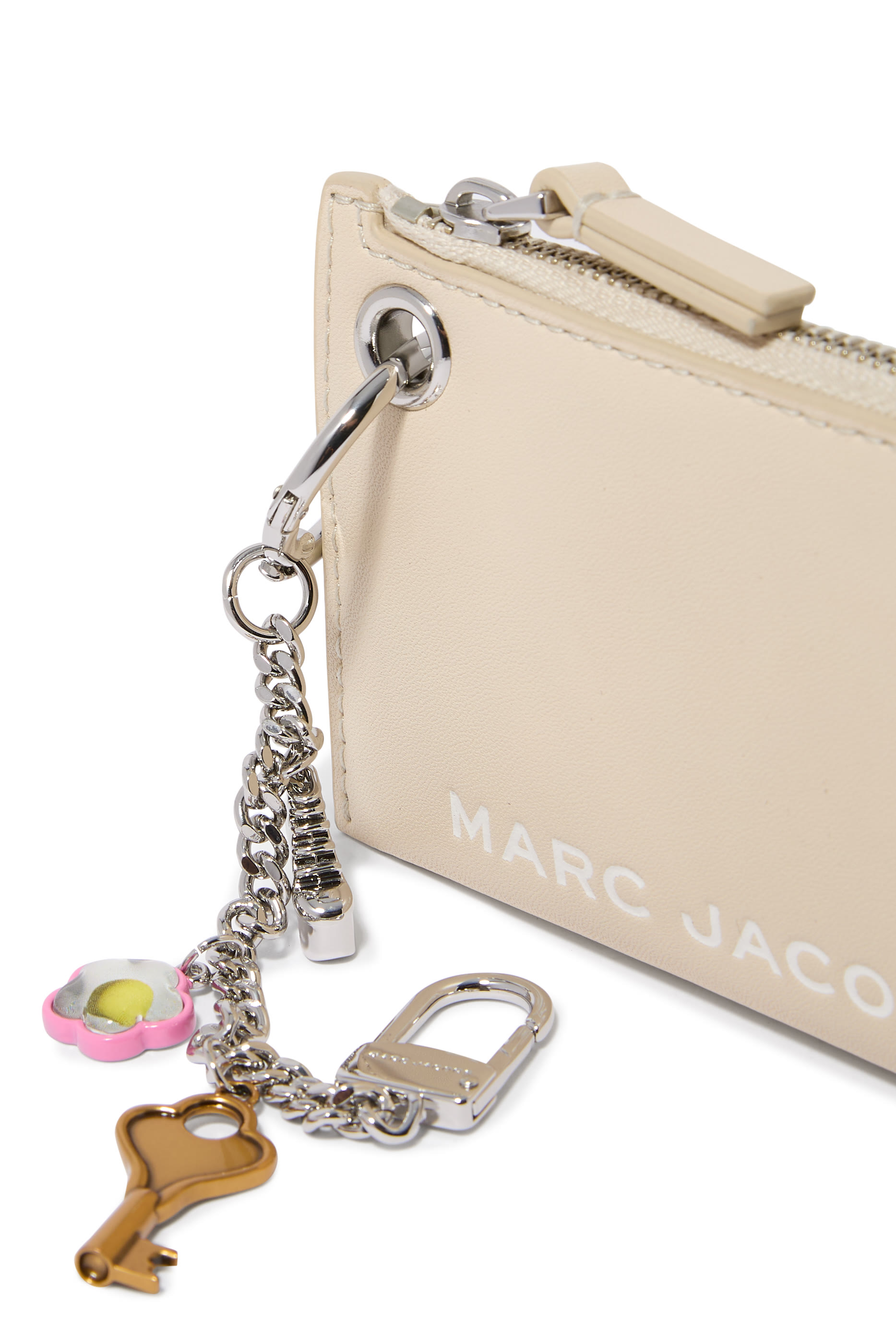 The Top Zip Charm Wallet