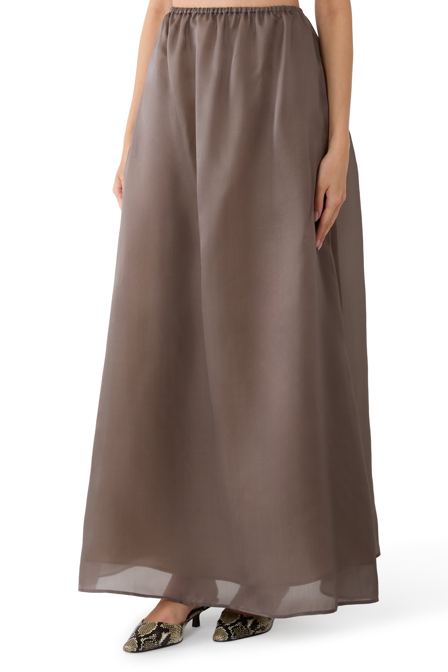 تنورة لاني بطبقة داخلية