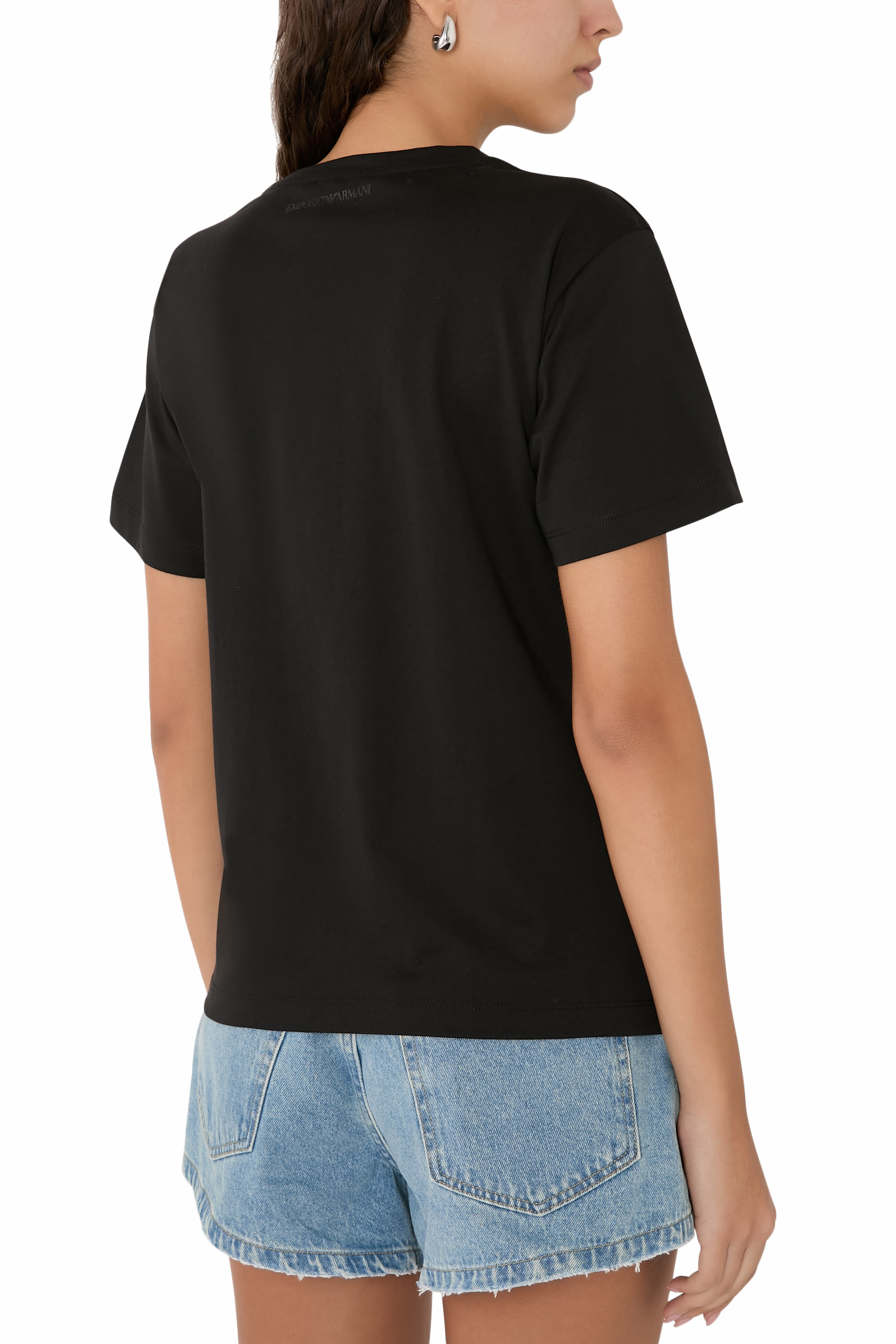 تيشيرت بأكمام قصيرة جيرسيه