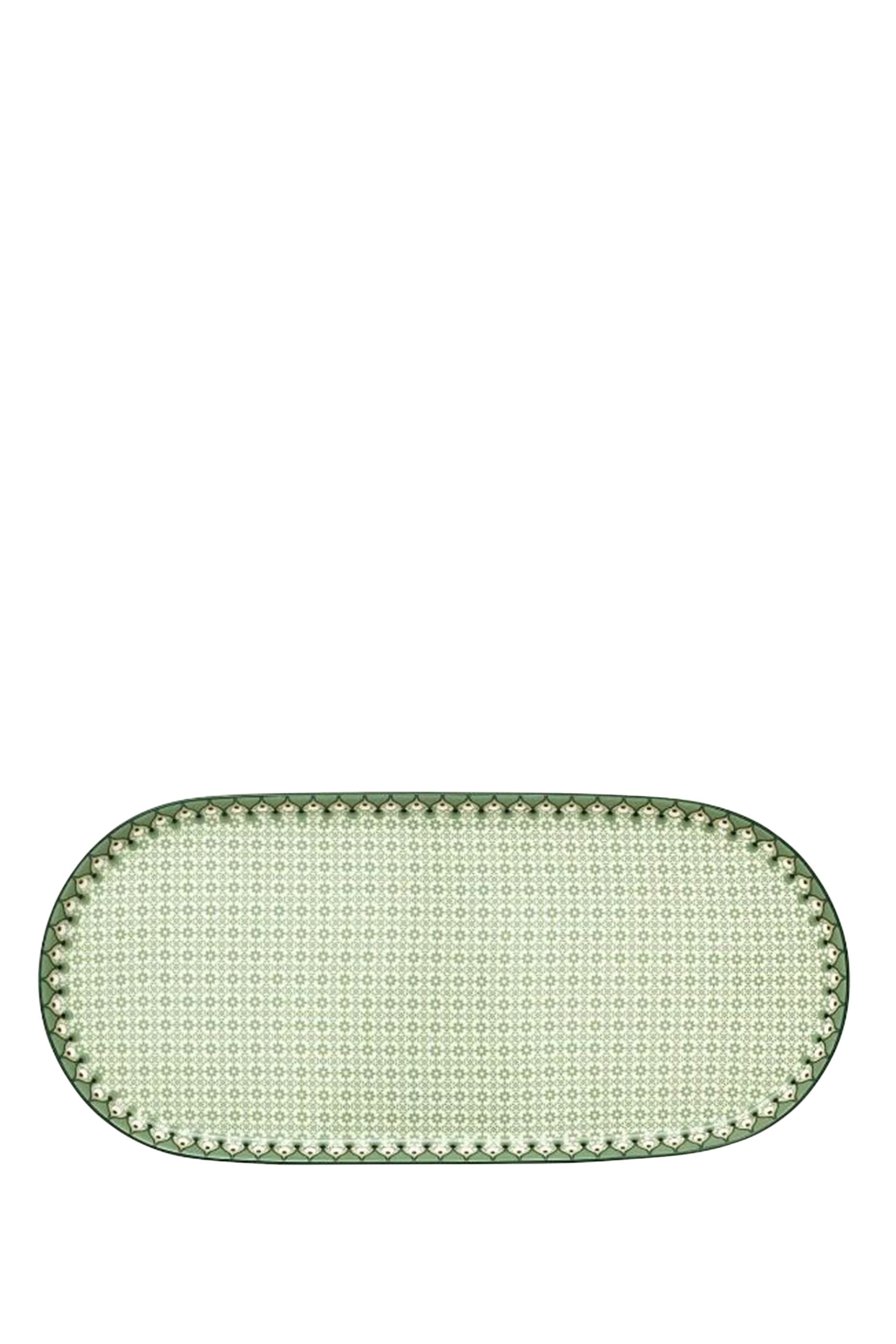 طبق سكر وكريمة بنقشة ليلي اند لوتس